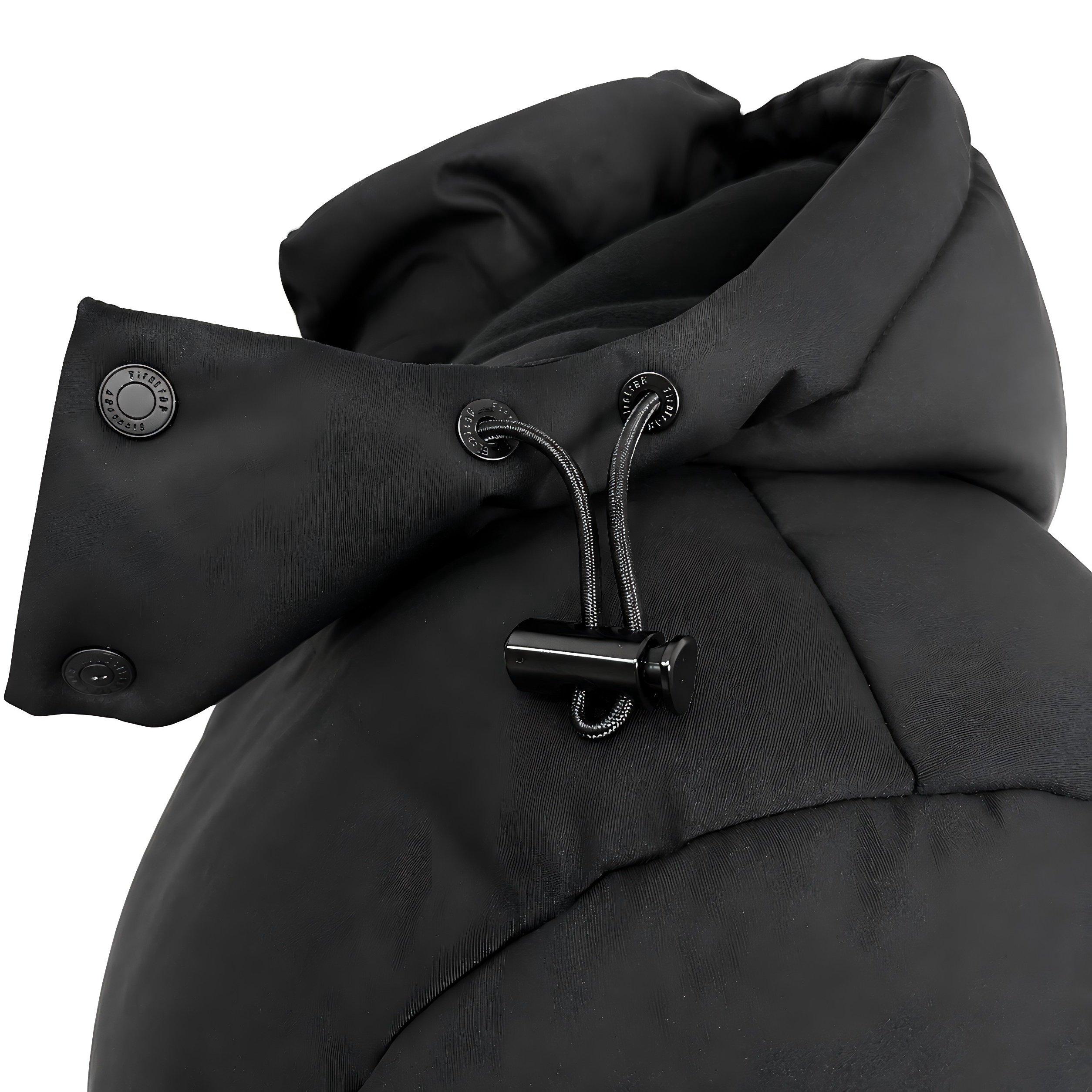 Black - Firetrap - Mens Firertrap Bubble Jacket - 8