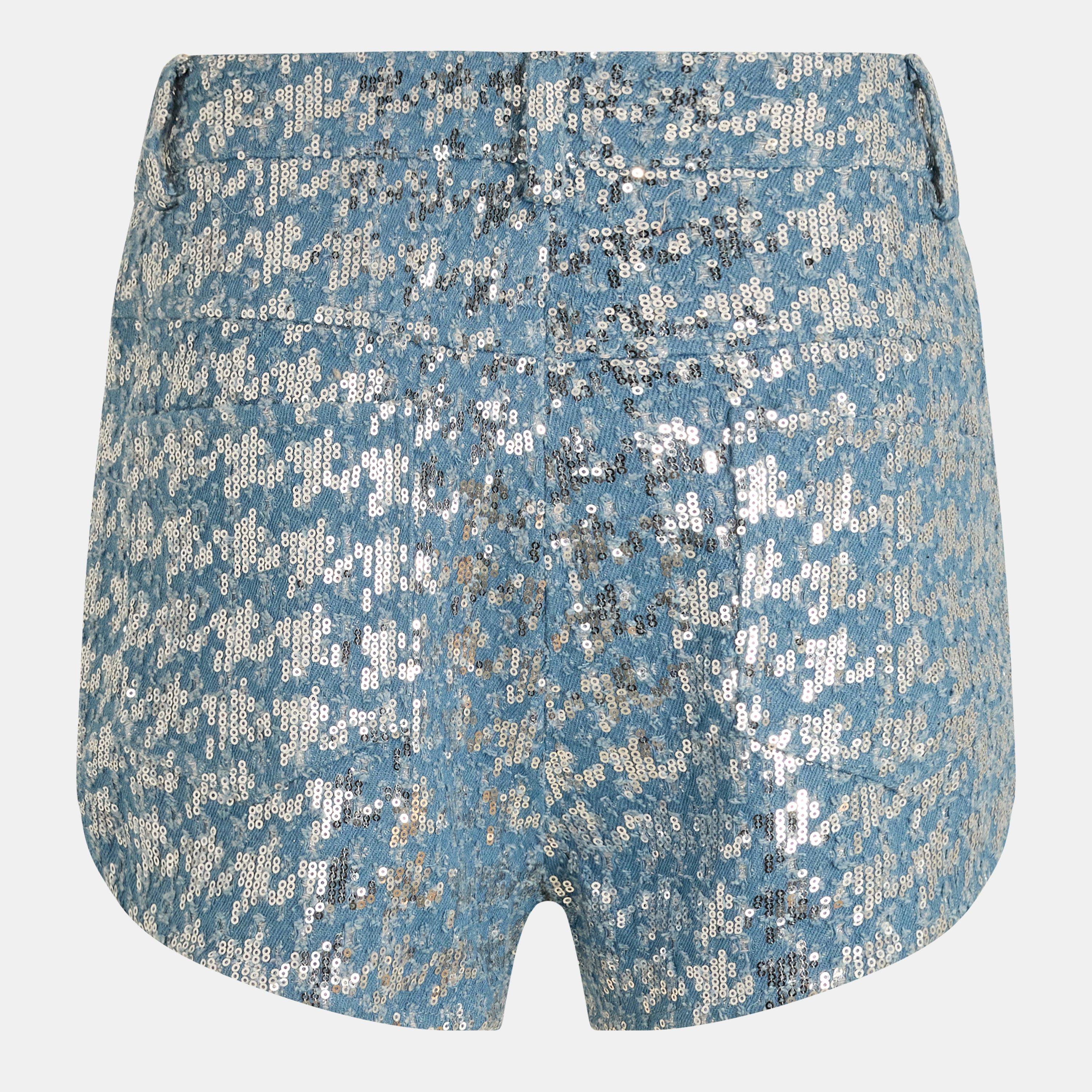 Blue - AmyLynn - Booty Shorts - 2