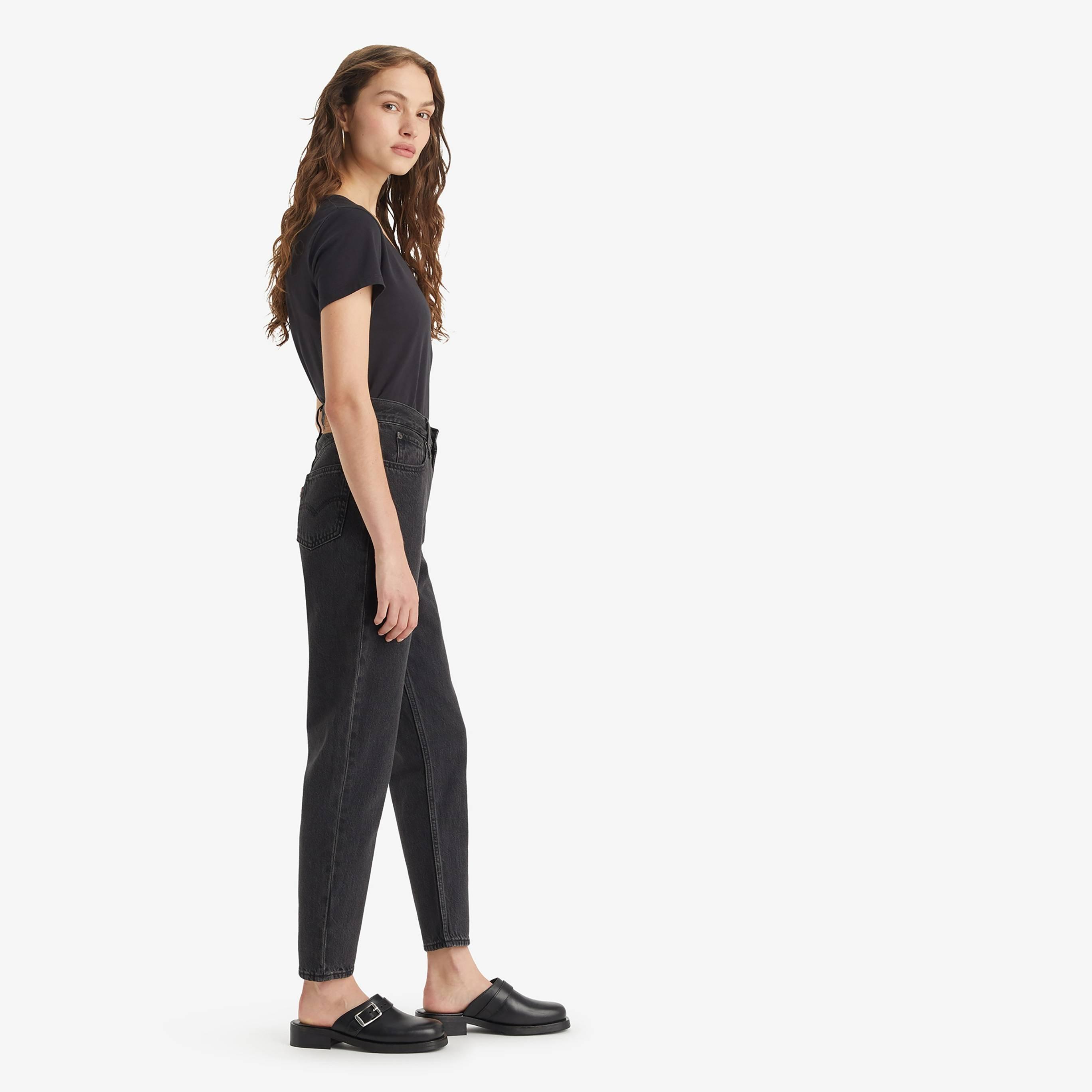 Black Stnwsh 09 - Levis - 80s Mom Jeans - 4
