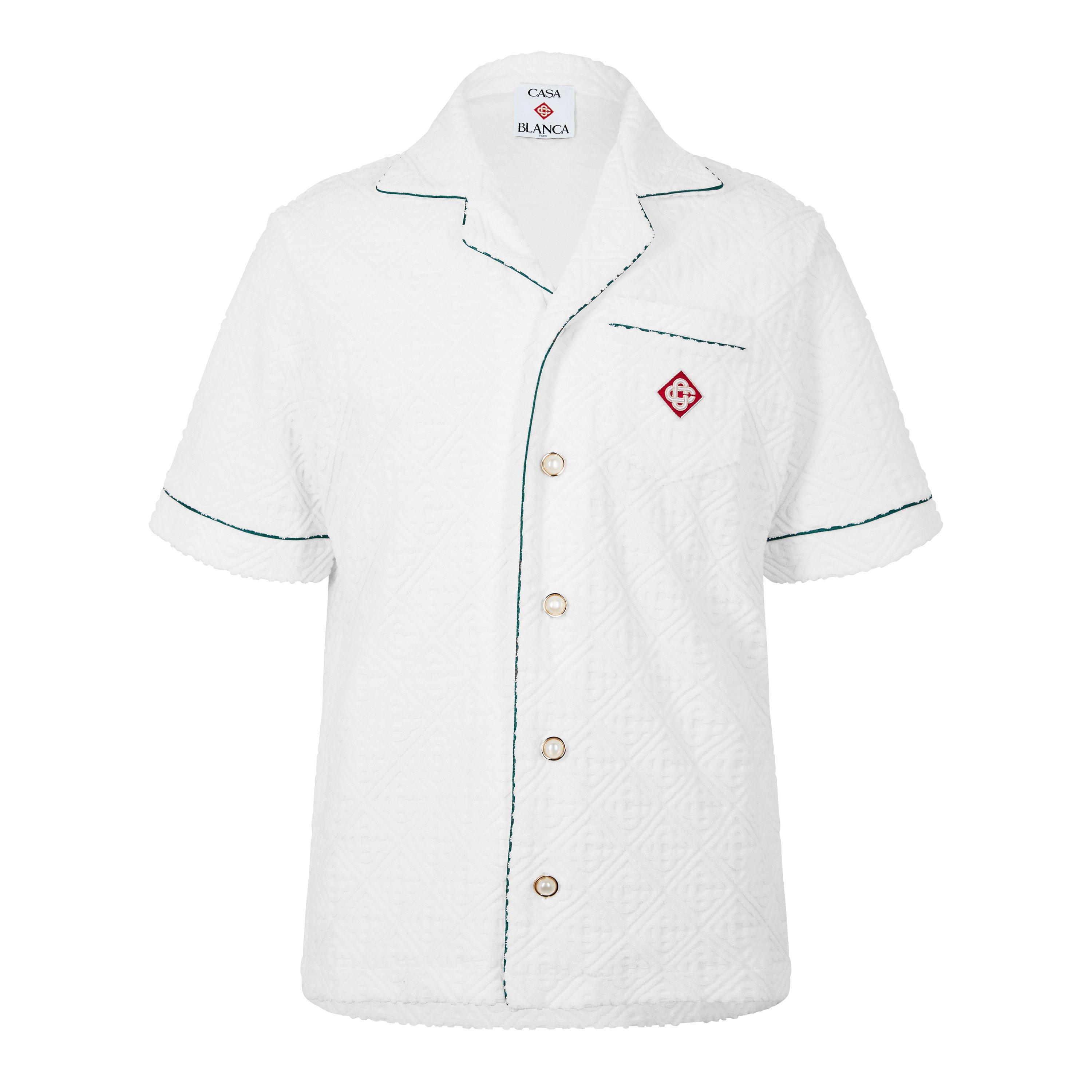 Off White - Casablanca - Towling Short Sleeve Shirt - 5