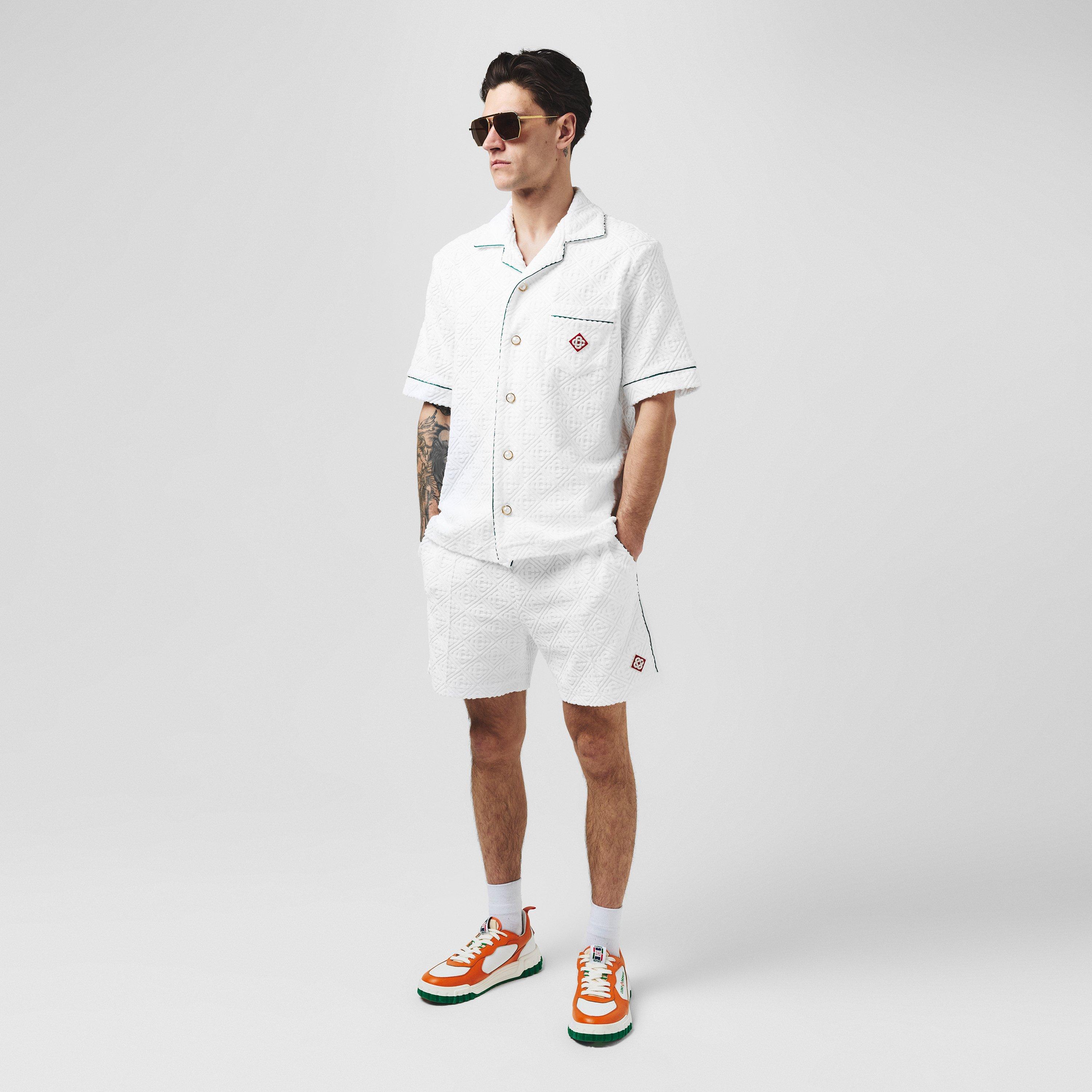 Off White - Casablanca - Towling Short Sleeve Shirt - 4