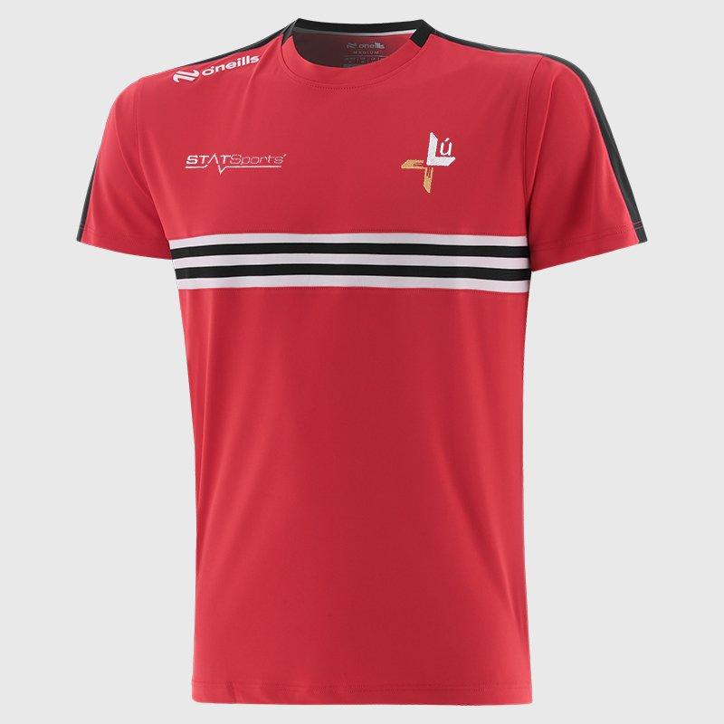 RED/MARINE/WHT - ONeills - Men's Dromore Louth Crew-Neck Short-Sleeve T-Shirt - 1