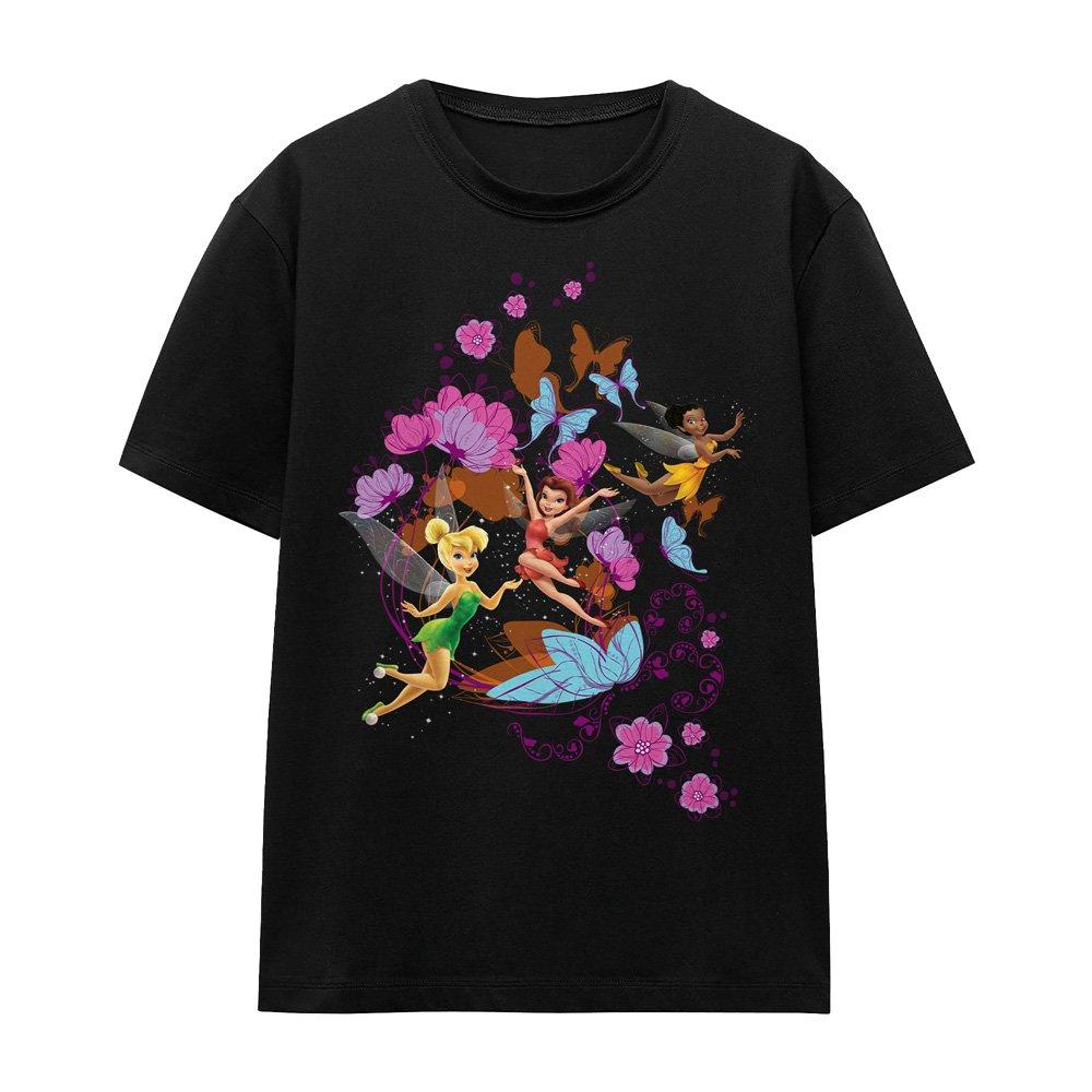 Black - Disney - Fairies And Butterflies With Tinker Bell Rosetta - 4