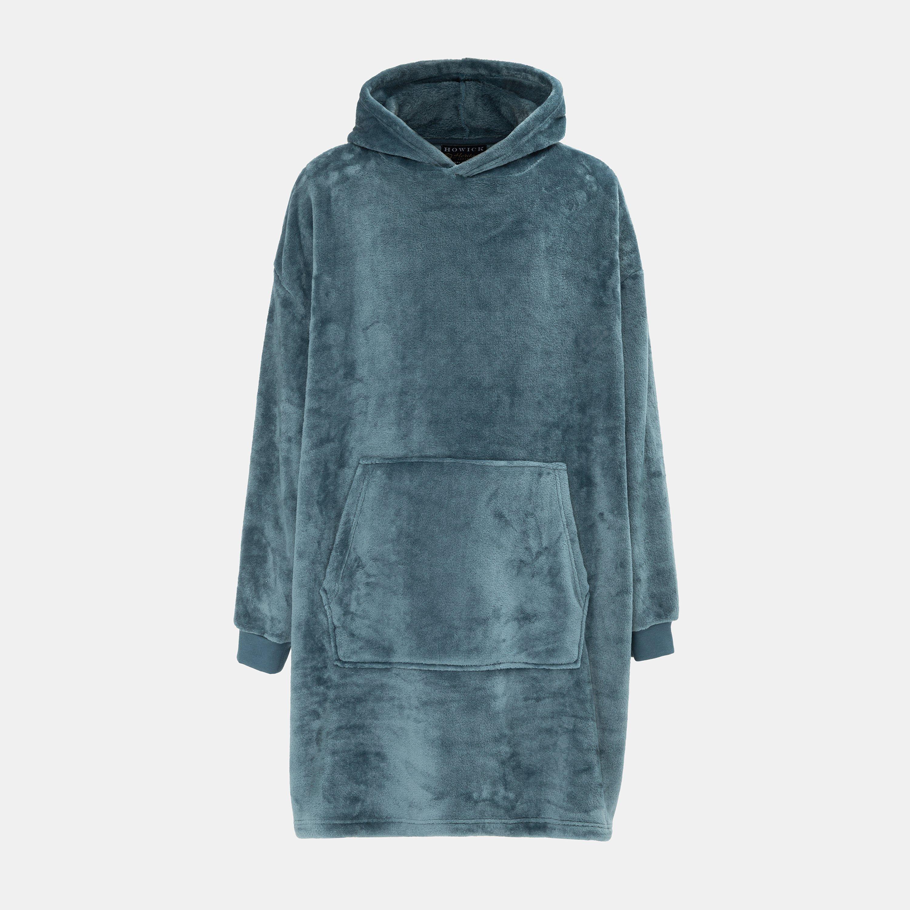 Teal - Howick - Snuggle Hoodie Men - 1