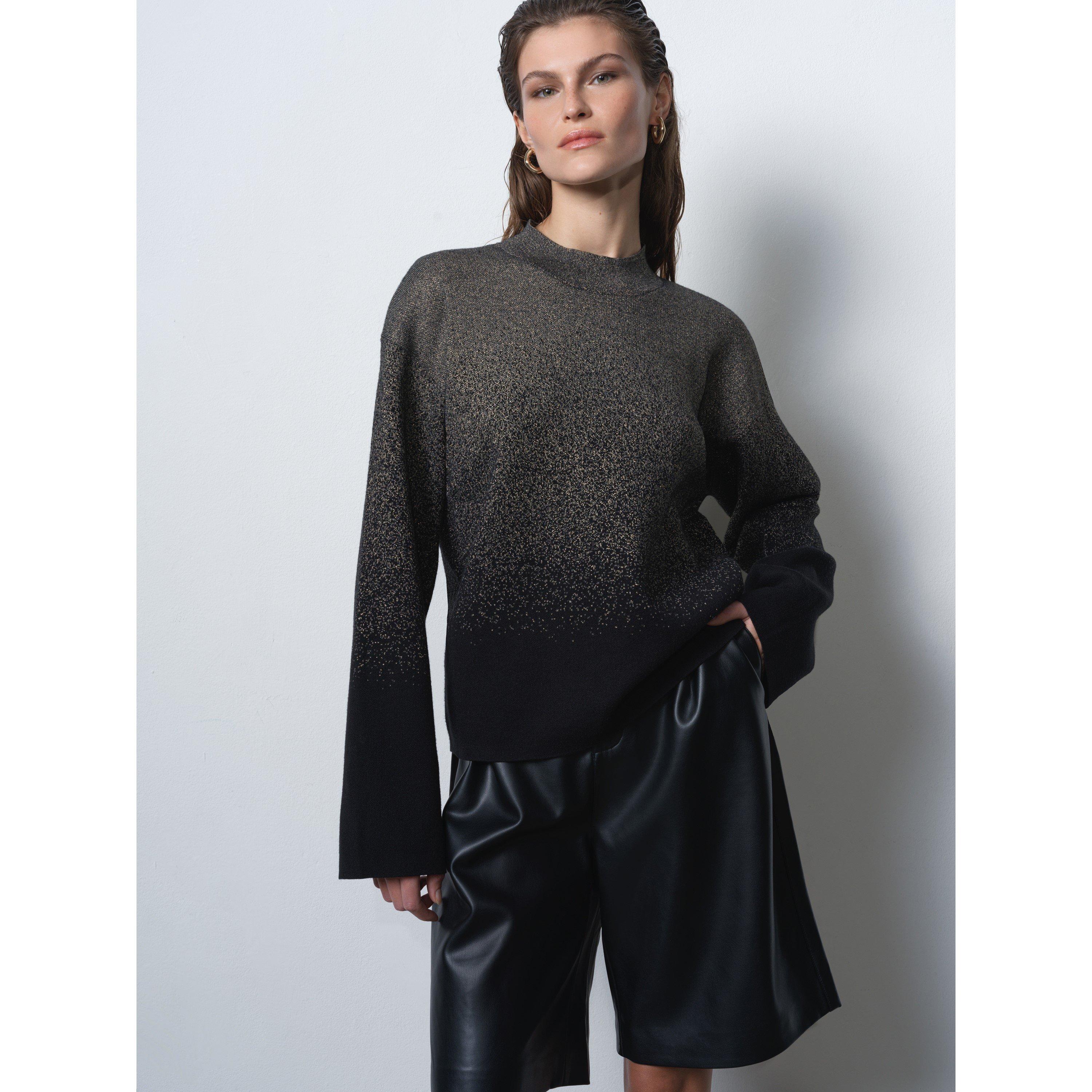 Black - French Connection - Women's Crew Neck Jumper - 1