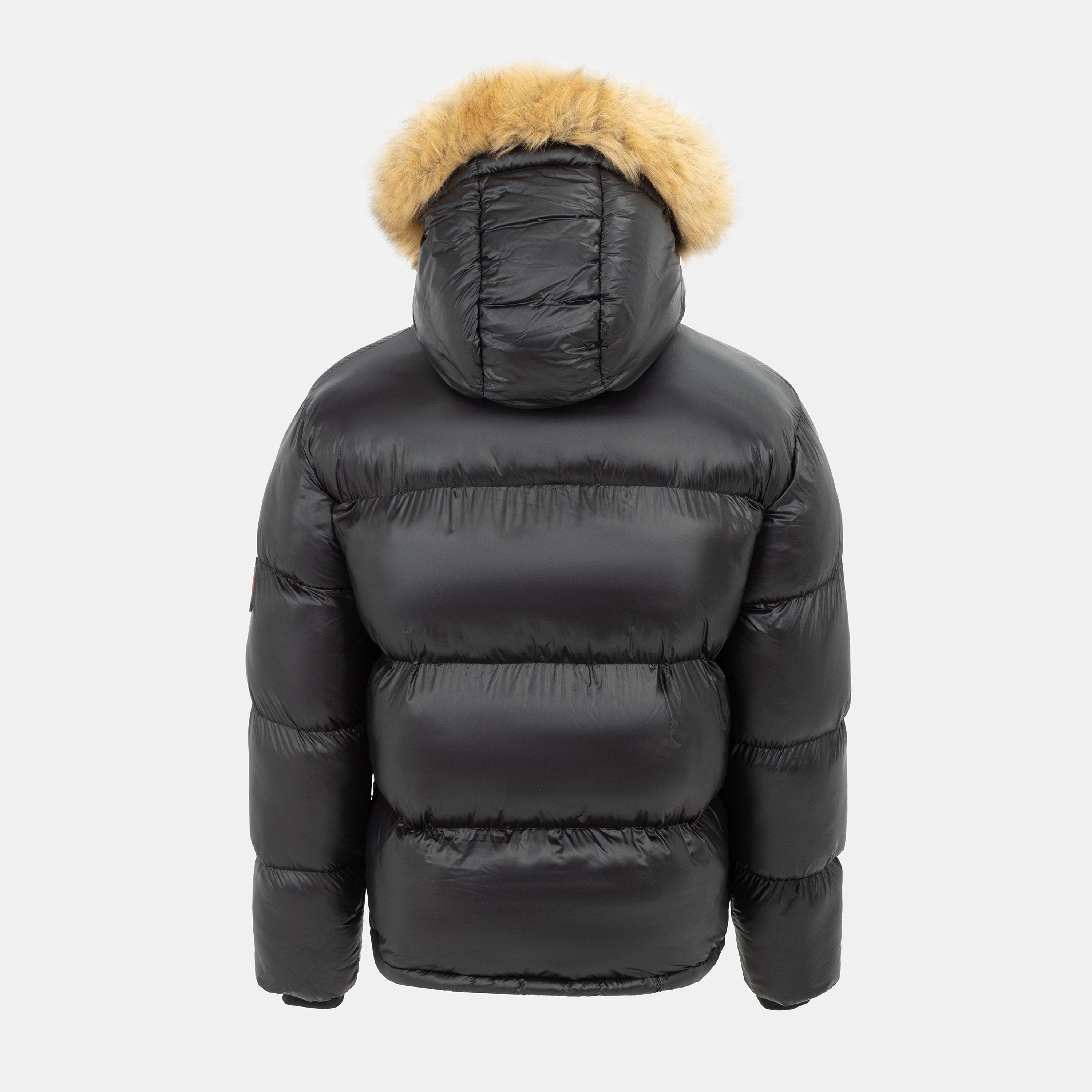 Schwarz - Loyalti - Shadow Short Puffer Jacket - 2