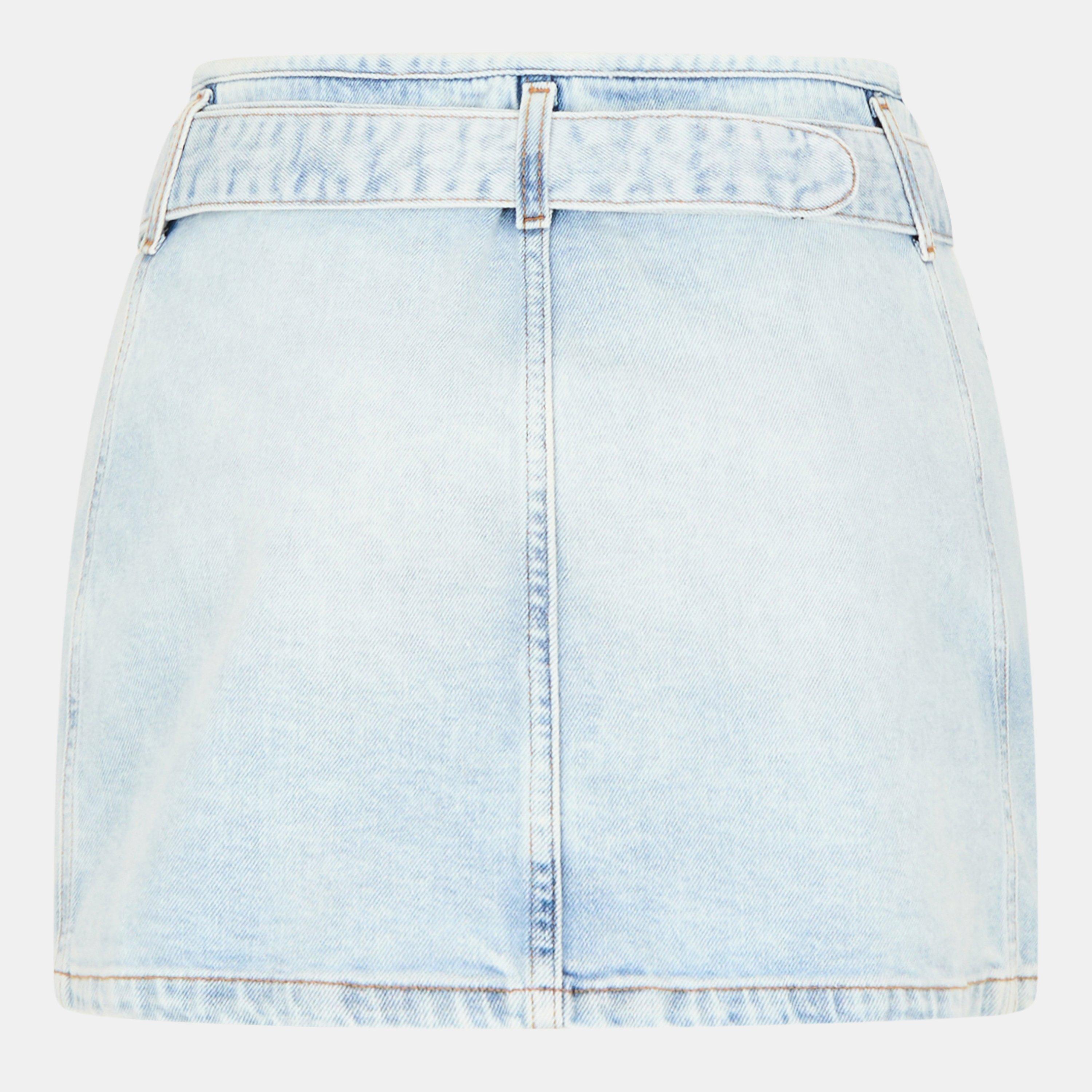Blue Denim - Diesel - Women's Mini Skirt - 2