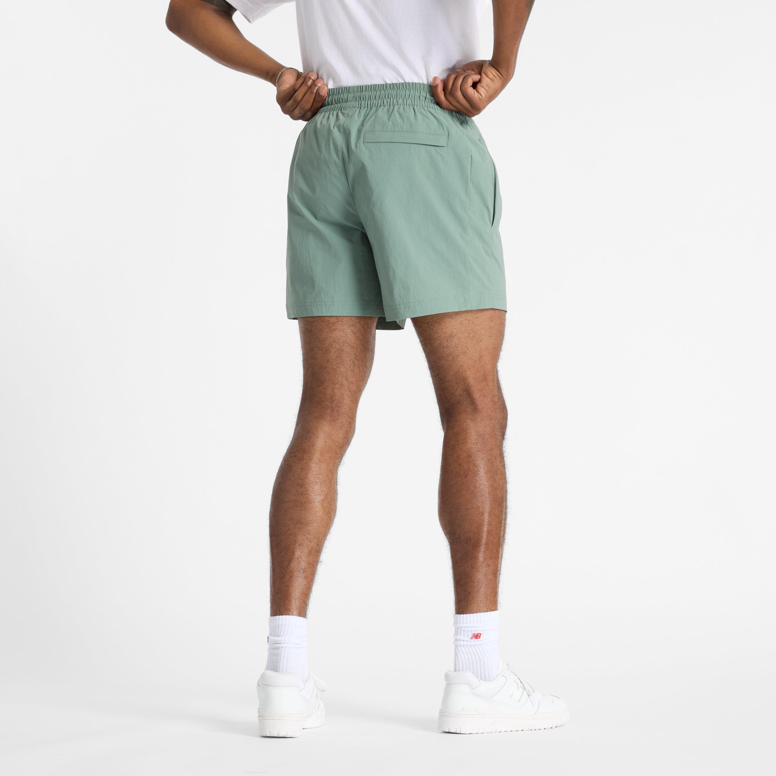 DARKJUNI (DKJ) - New Balance - Men's Athletics Stretch Woven Tracksuit Shorts - 5