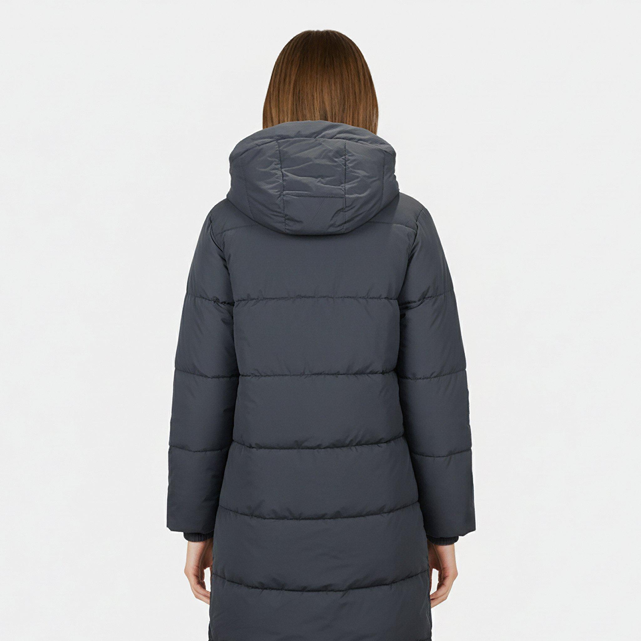 Black - Jack Wills - Women's Water Resistant Wind Resistant Detachable Hood Short Puffer Jacket - 4