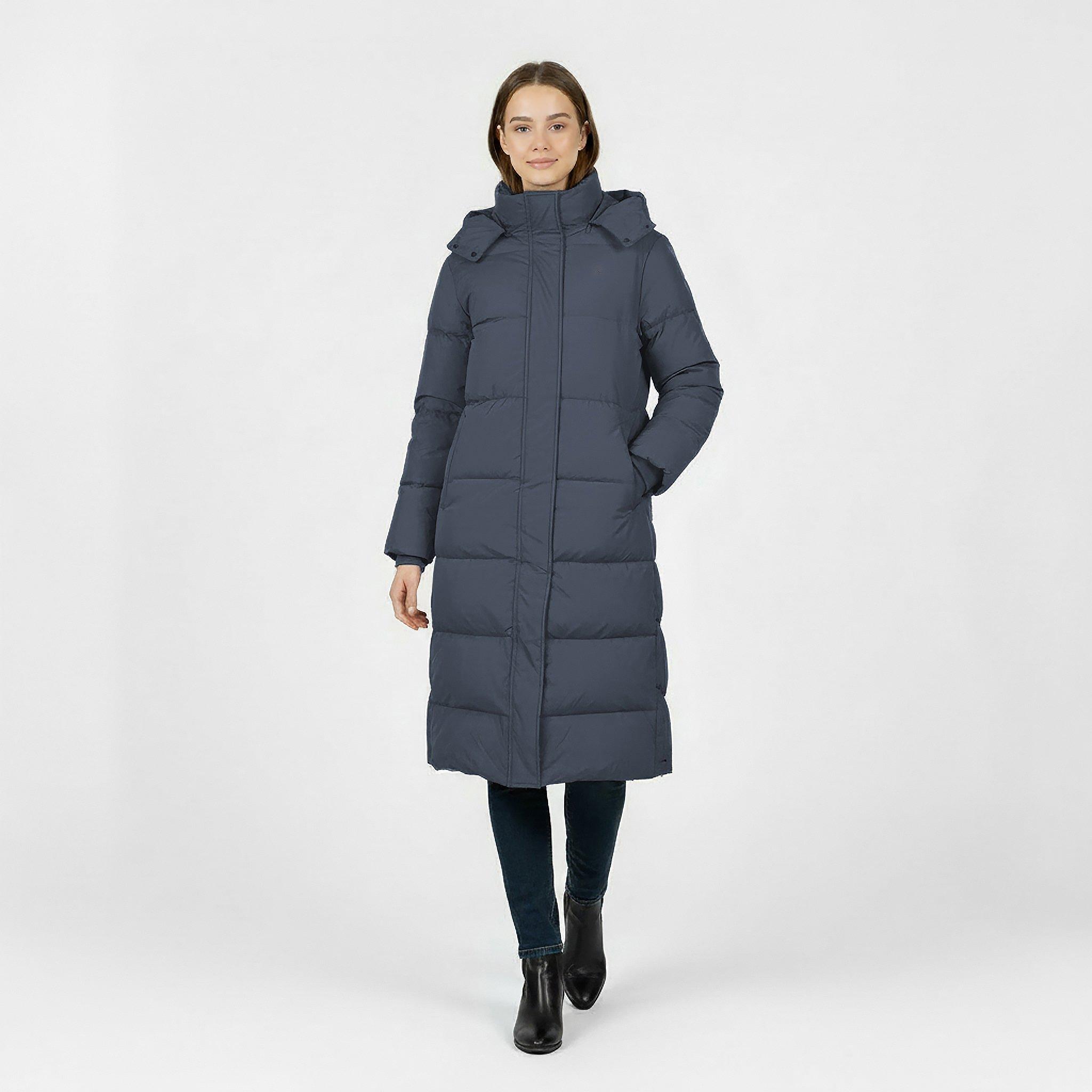 Black - Jack Wills - Women's Water Resistant Wind Resistant Detachable Hood Short Puffer Jacket - 5