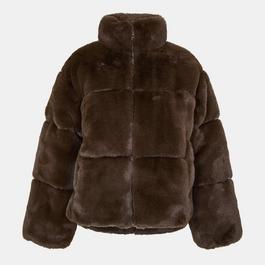 Jack Wills Fur Puffer Jacket