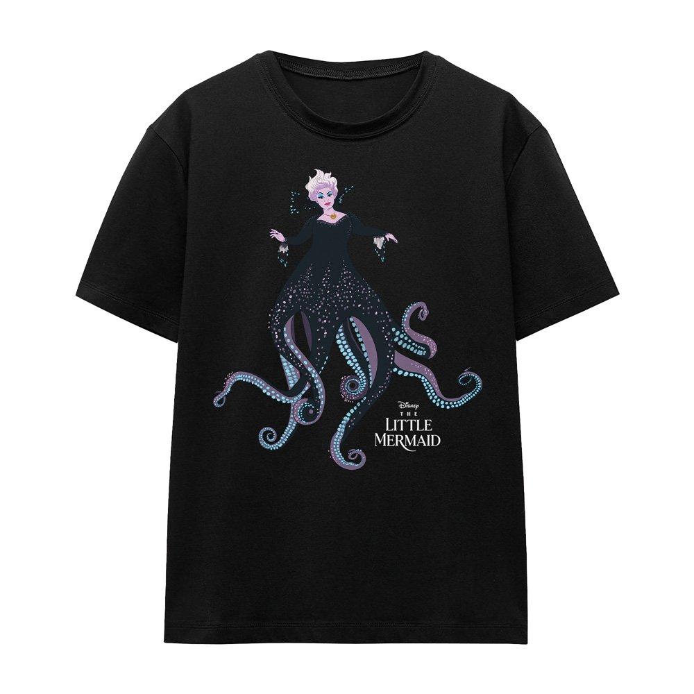 Black - Disney - The Little Mermaid Ursula T-Shirt Black - 4