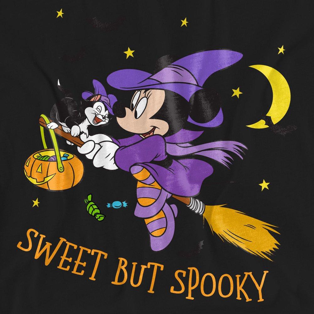 Black - Disney - Minnie Mouse Spooky Witch T-Shirt Black - 2