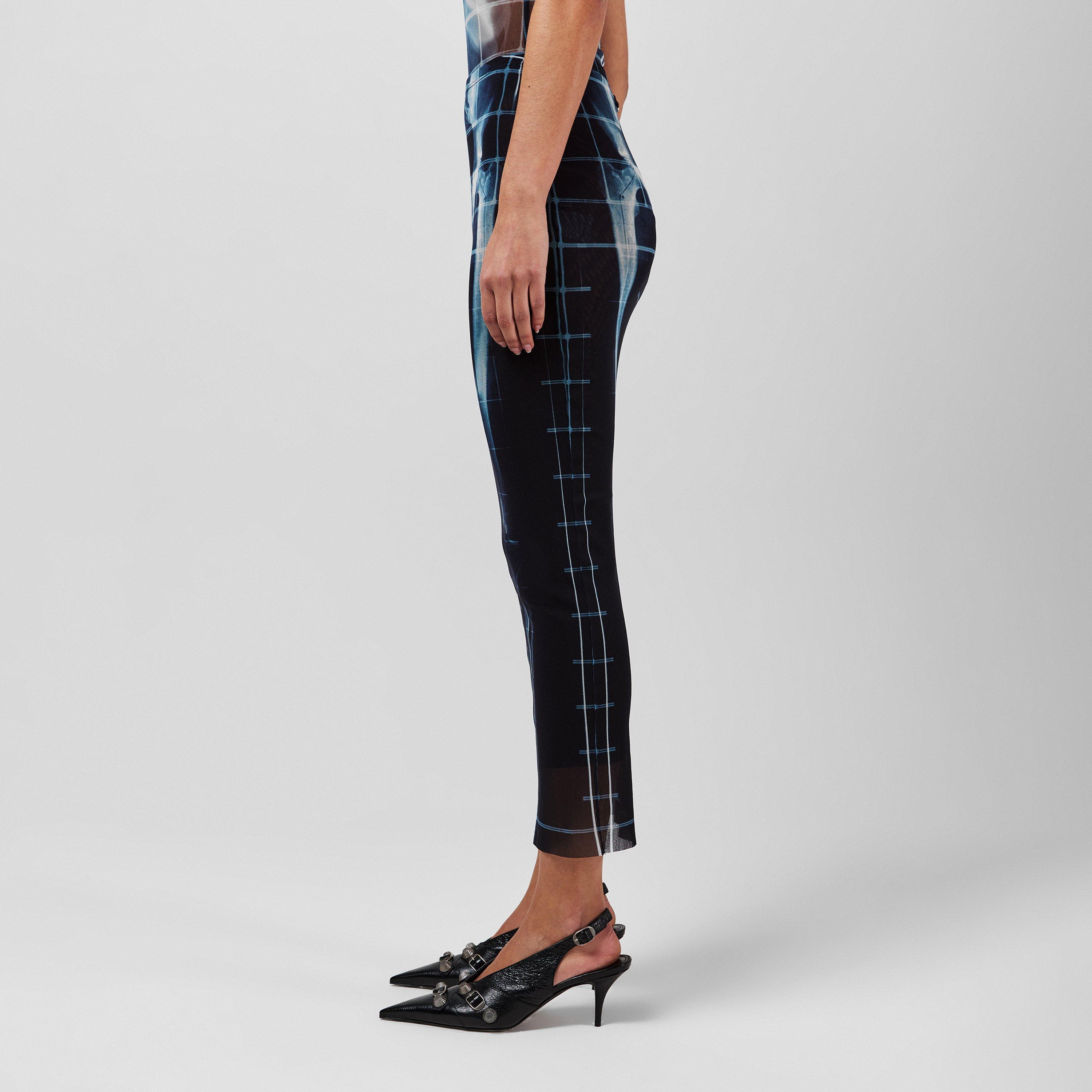 Blk Navy - Jean Paul Gaultier - Women's Skeleton Maxi Skirt - 2