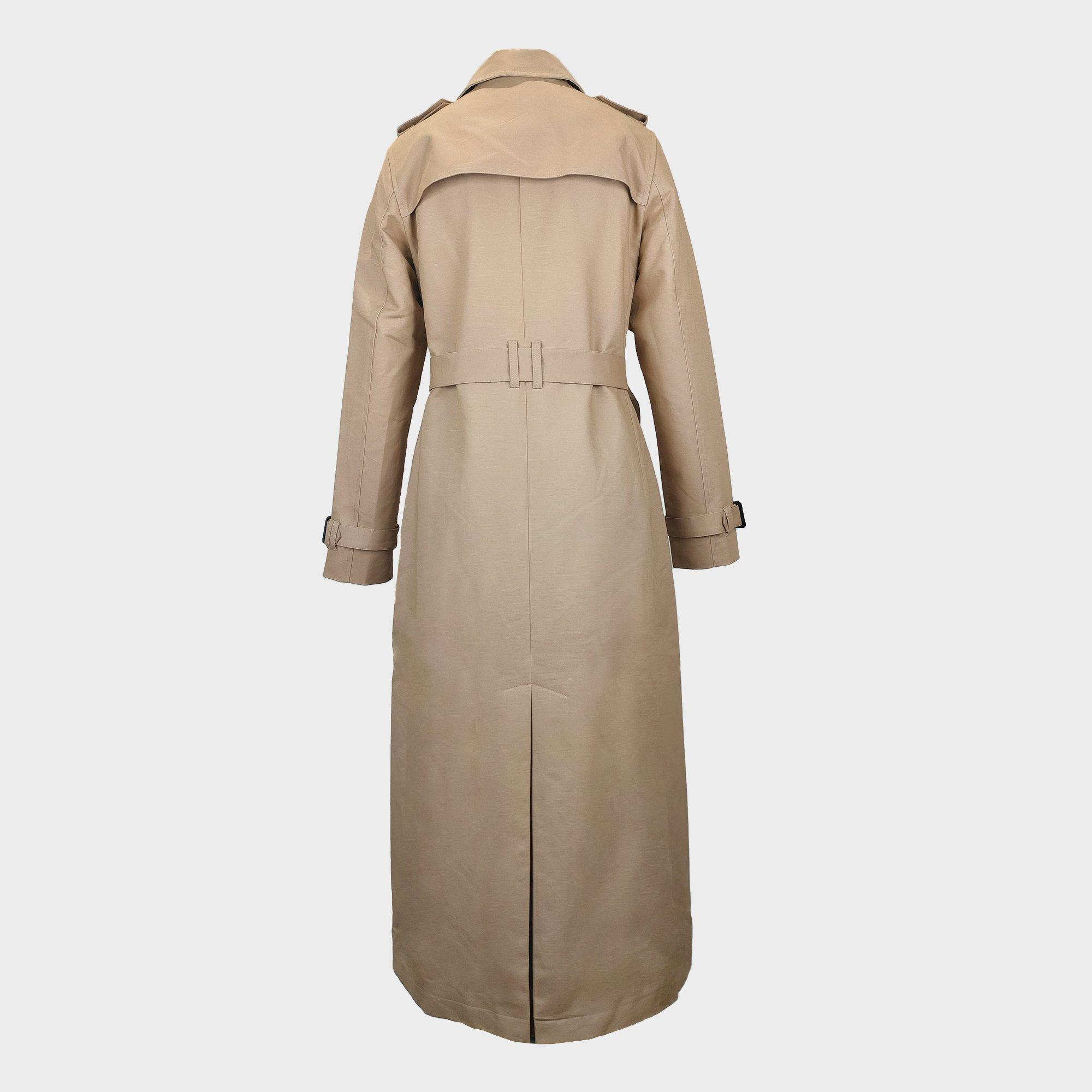 Pietra - Jack Wills - JW Maxi Trench Water Resistant Cotton Long Sleeve Short Puffer Jacket - 2
