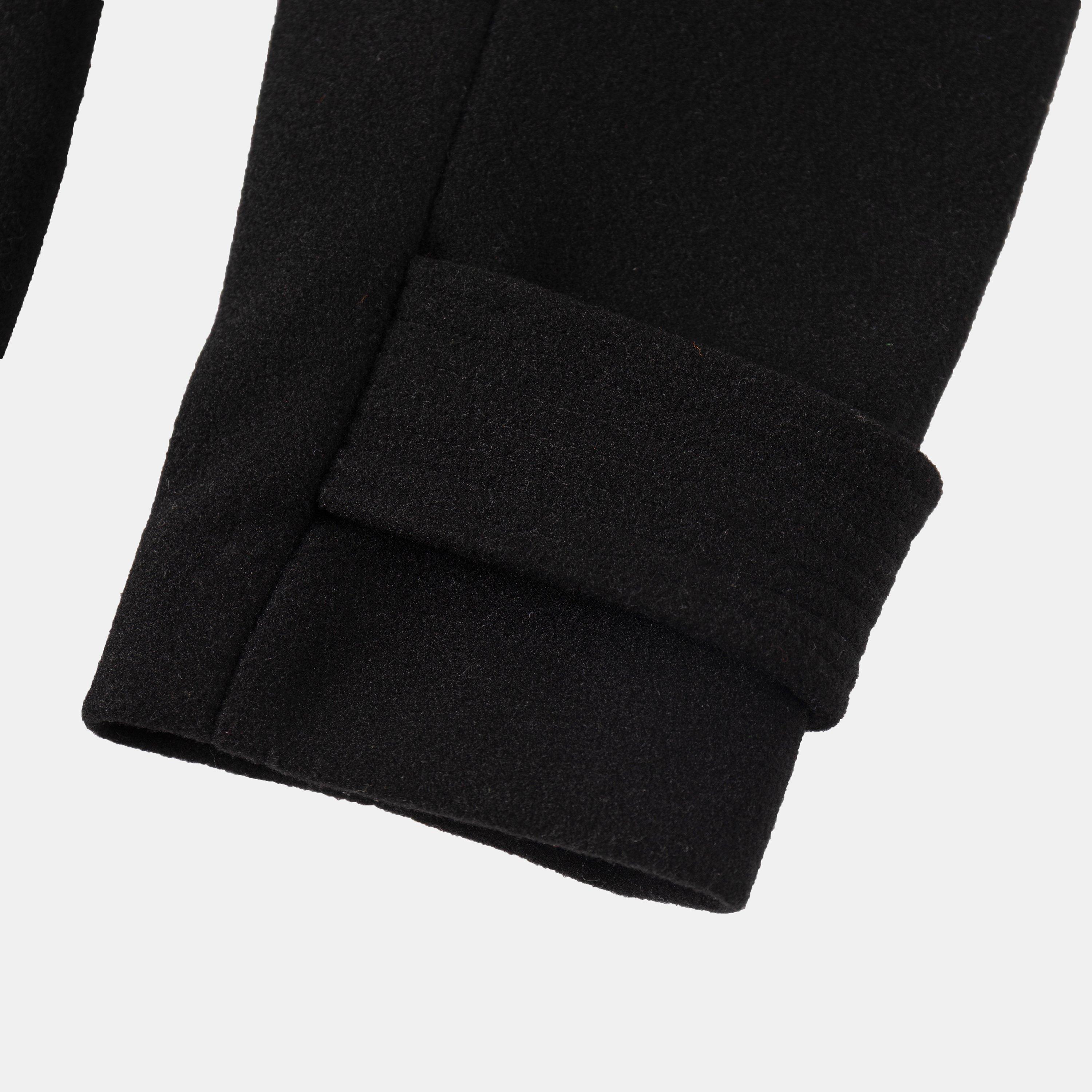 Black - Biba - Womens Bobby Belted Long Sleeve Hip Length Pea Coat - 7