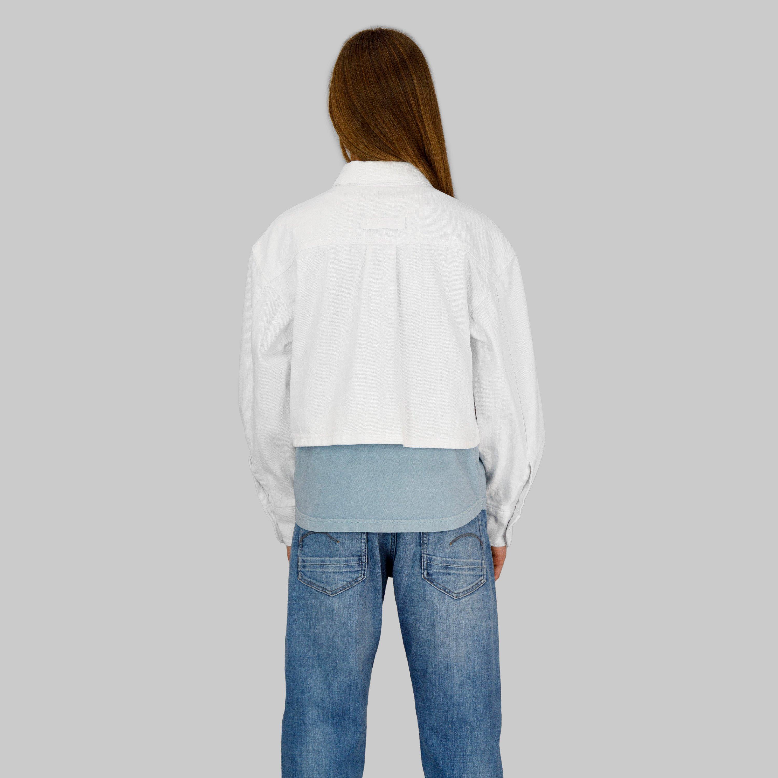 Hvid - G Star - Cropped Jacket - 2