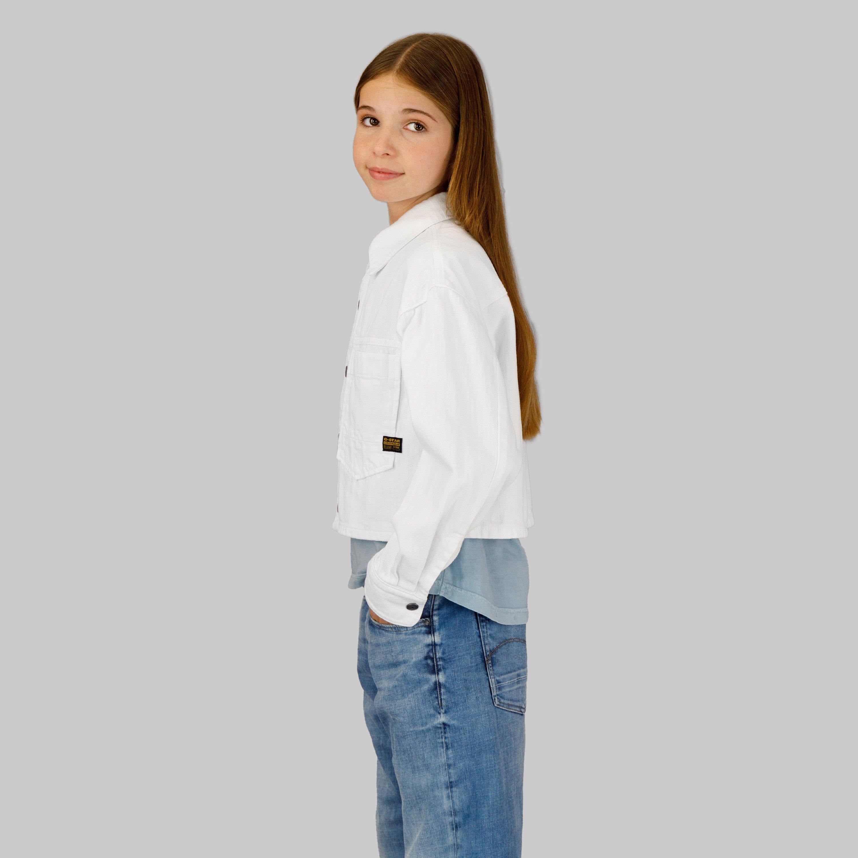 Hvid - G Star - Cropped Jacket - 4