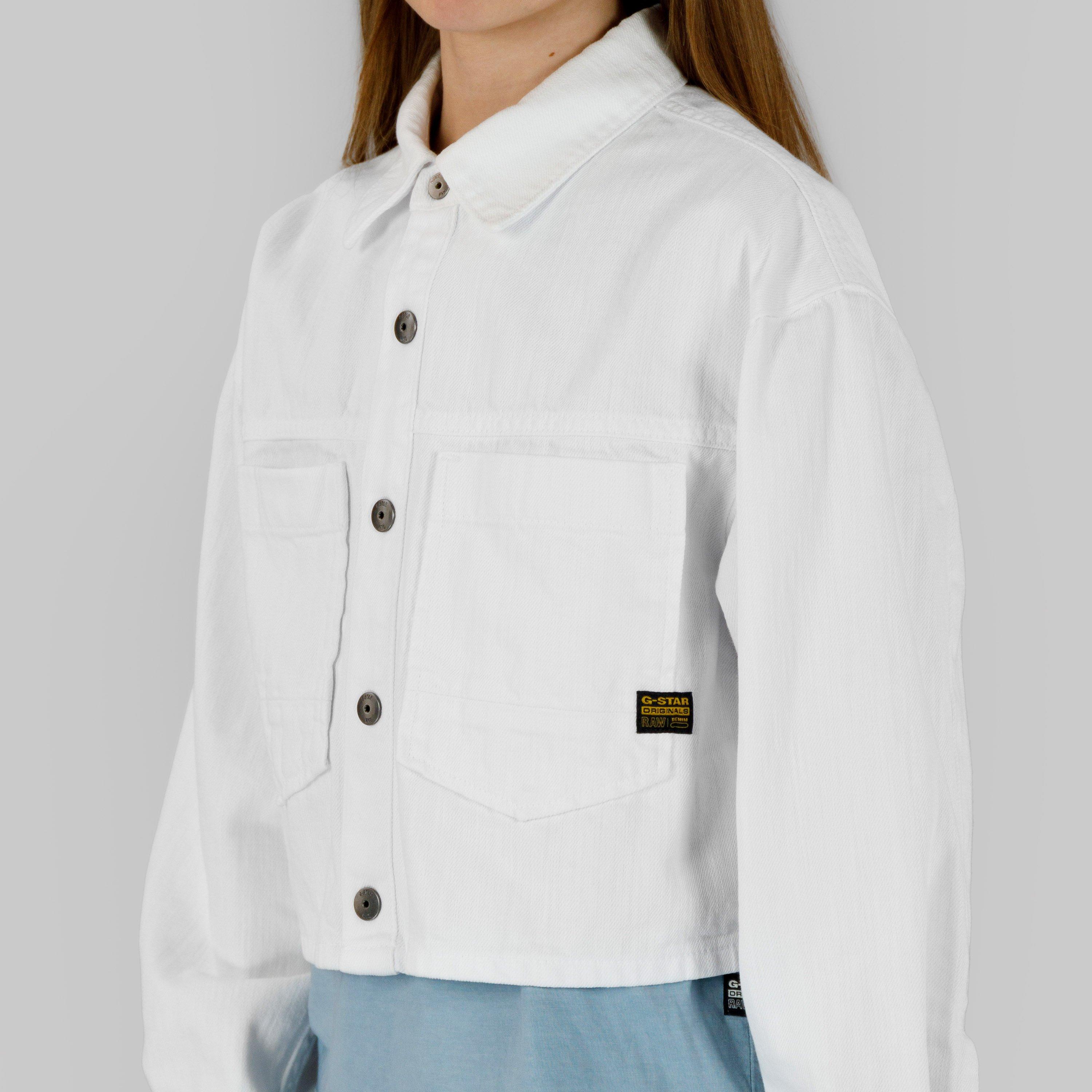 Hvid - G Star - Cropped Jacket - 5