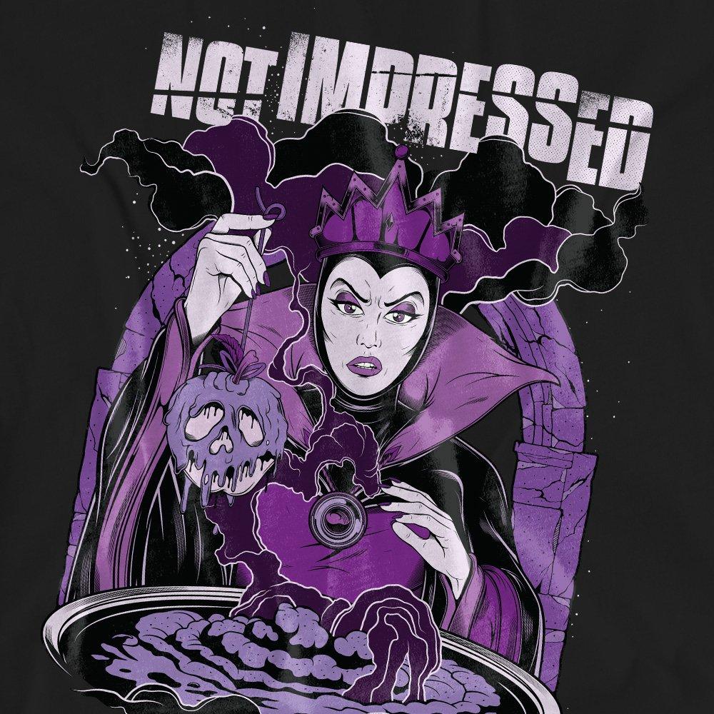 Black - Disney - The Evil Queen Is Not Impressed Snow White T-Shirt - 2