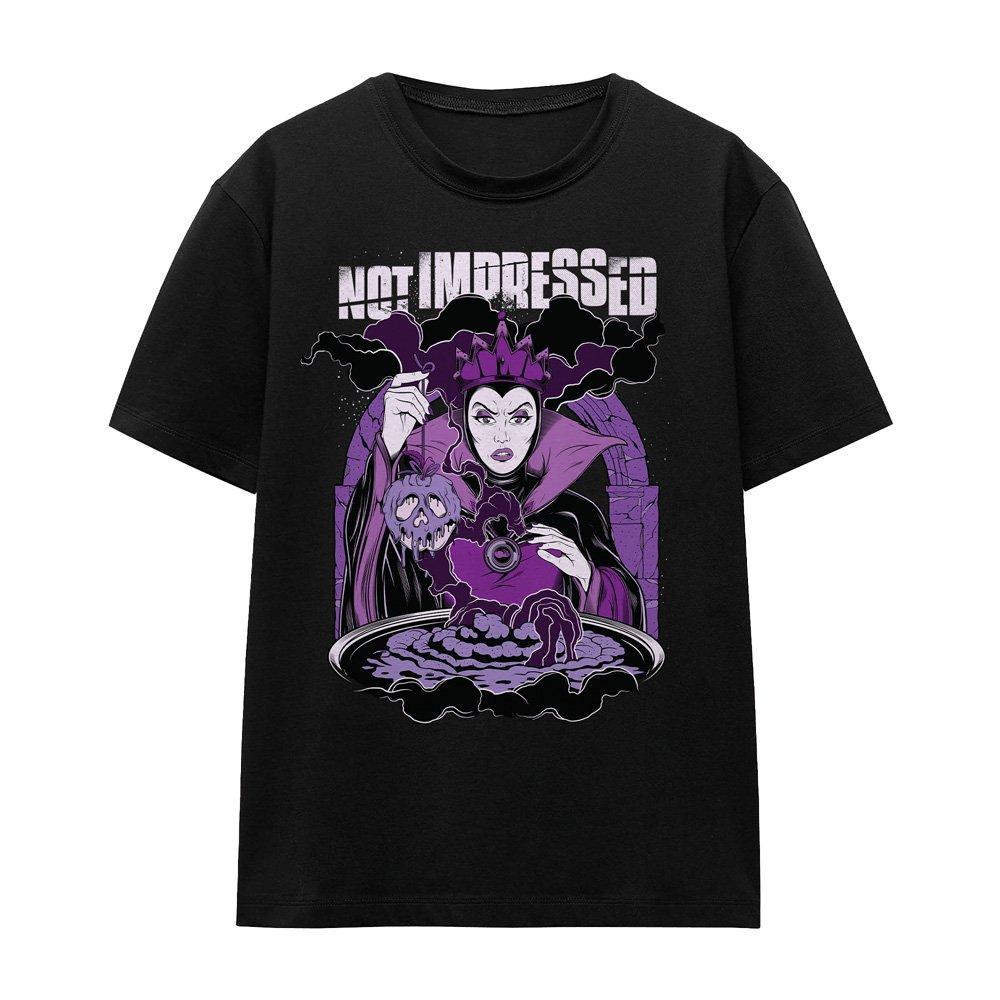 Black - Disney - The Evil Queen Is Not Impressed Snow White T-Shirt - 4