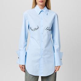 Jean Paul Gaultier Logo Poplin Shirt