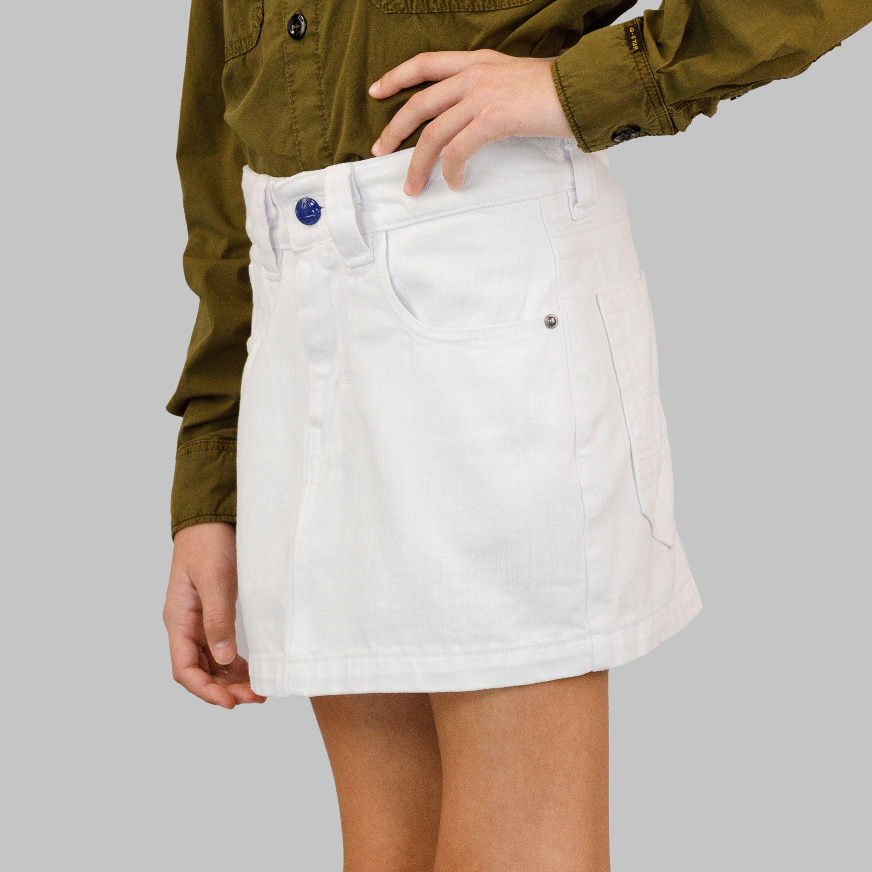 Weiß - G Star - Denim Skirt Juniors - 5