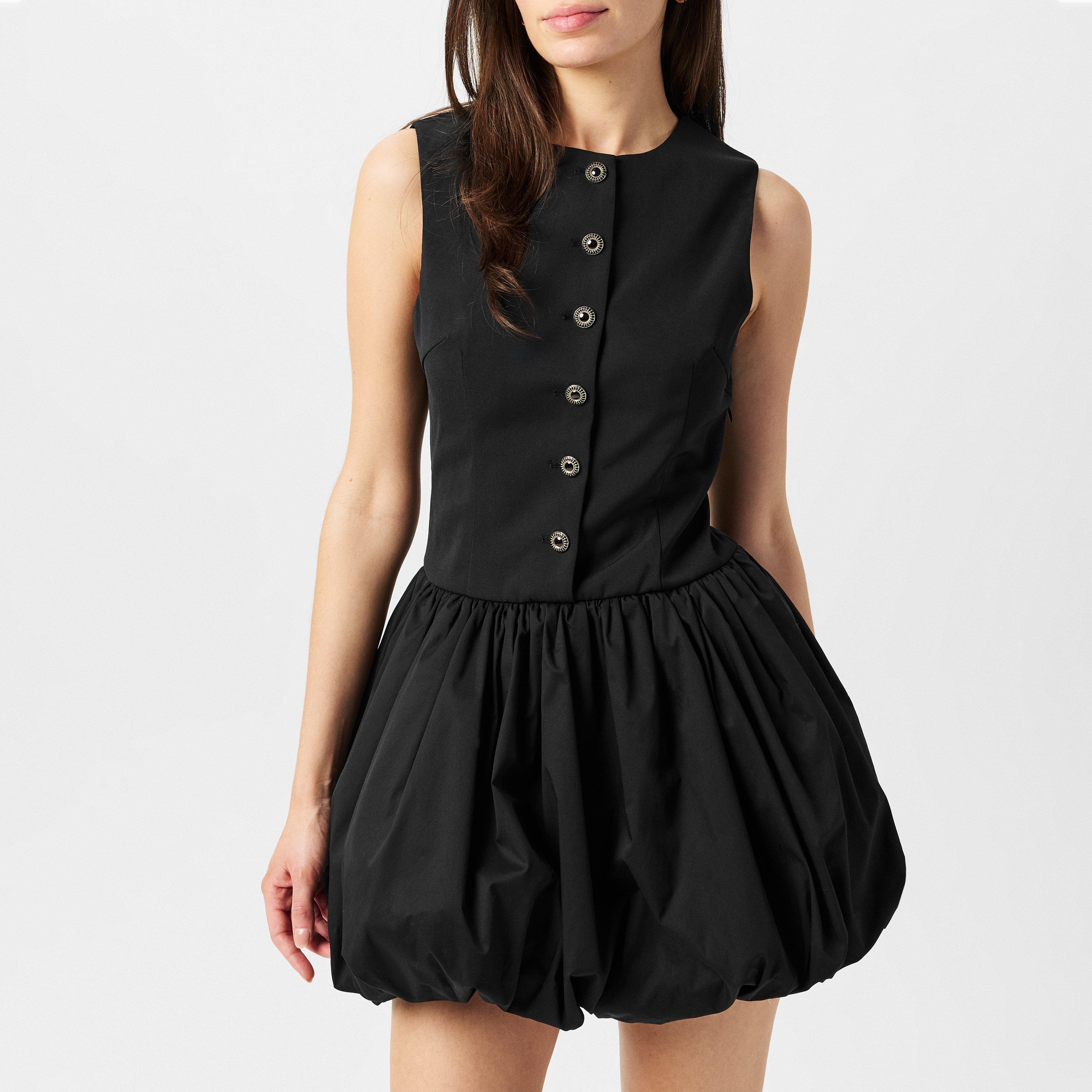 Black - AmyLynn - Women's Bodice Mini Dress - 3