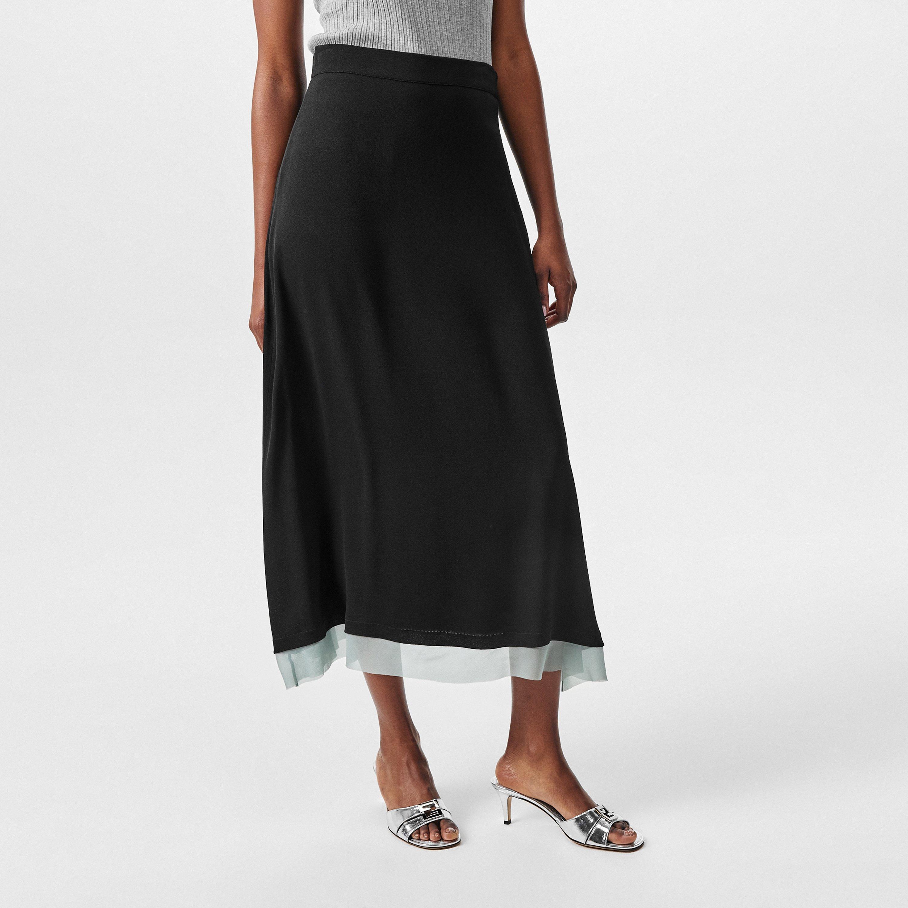 Black - Fendi - Wrap Skirt - 3