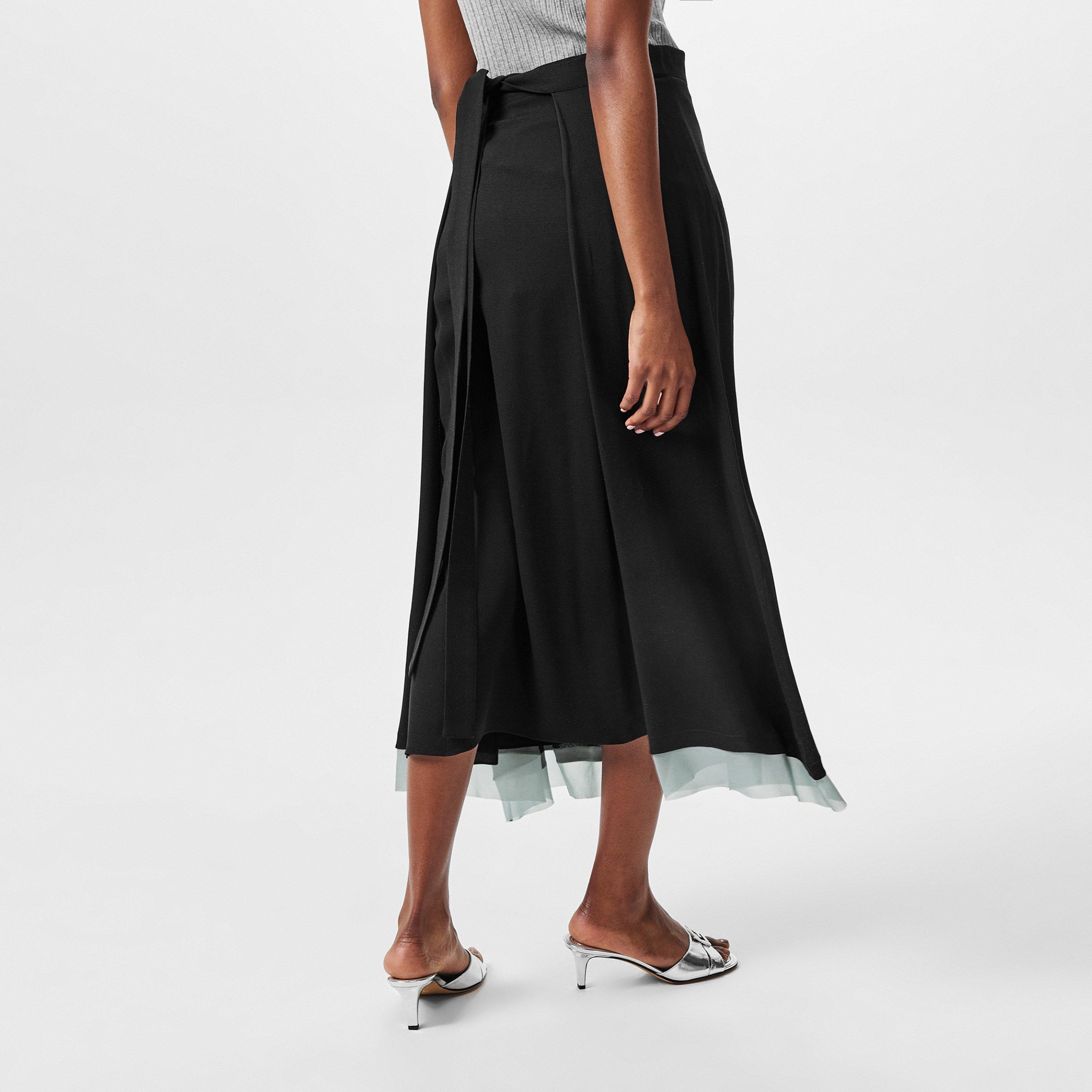 Black - Fendi - Wrap Skirt - 4