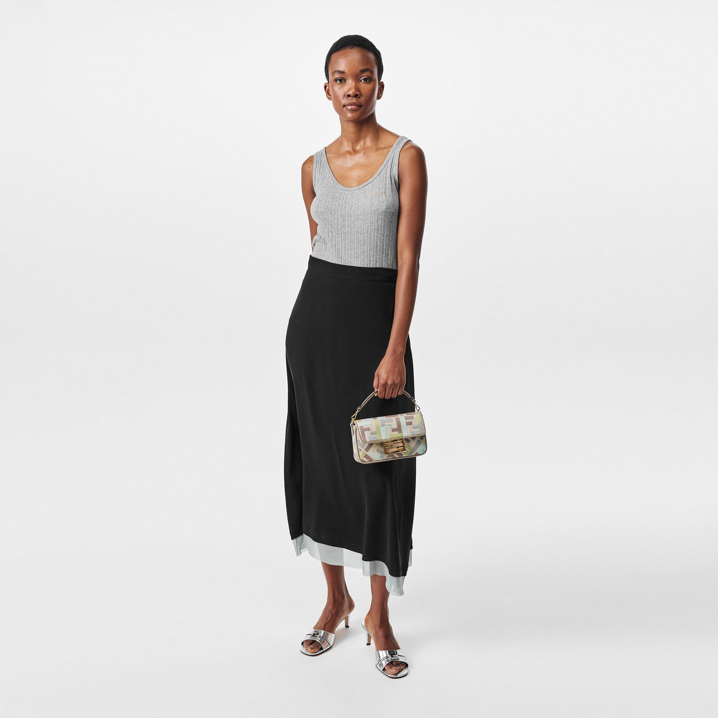Black - Fendi - Wrap Skirt - 6