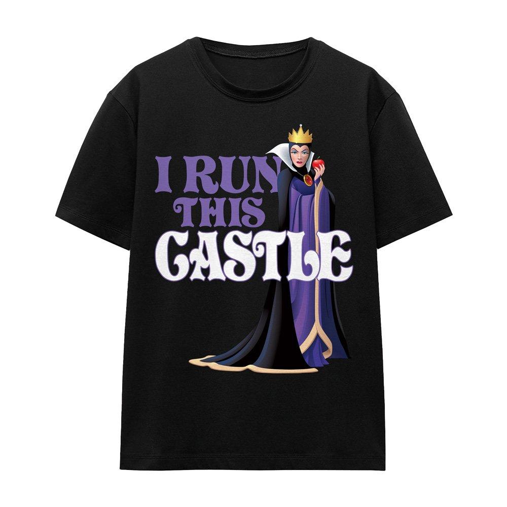 Black - Disney - Mothers Day The Queen Castle T-Shirt Black - 4