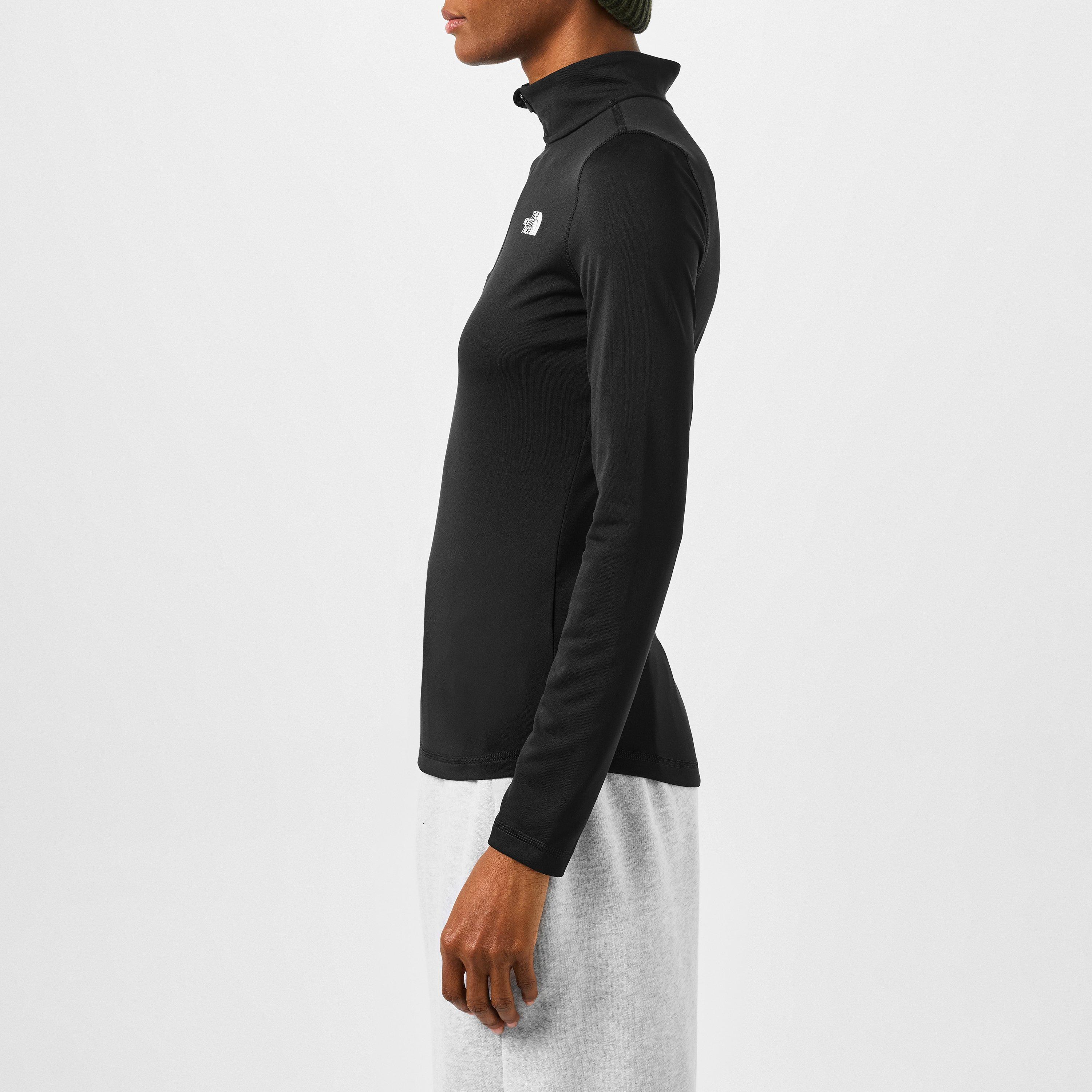 Black JK3 - The North Face - Flex quarter Zip Long-Sleeve Top Womens - 5