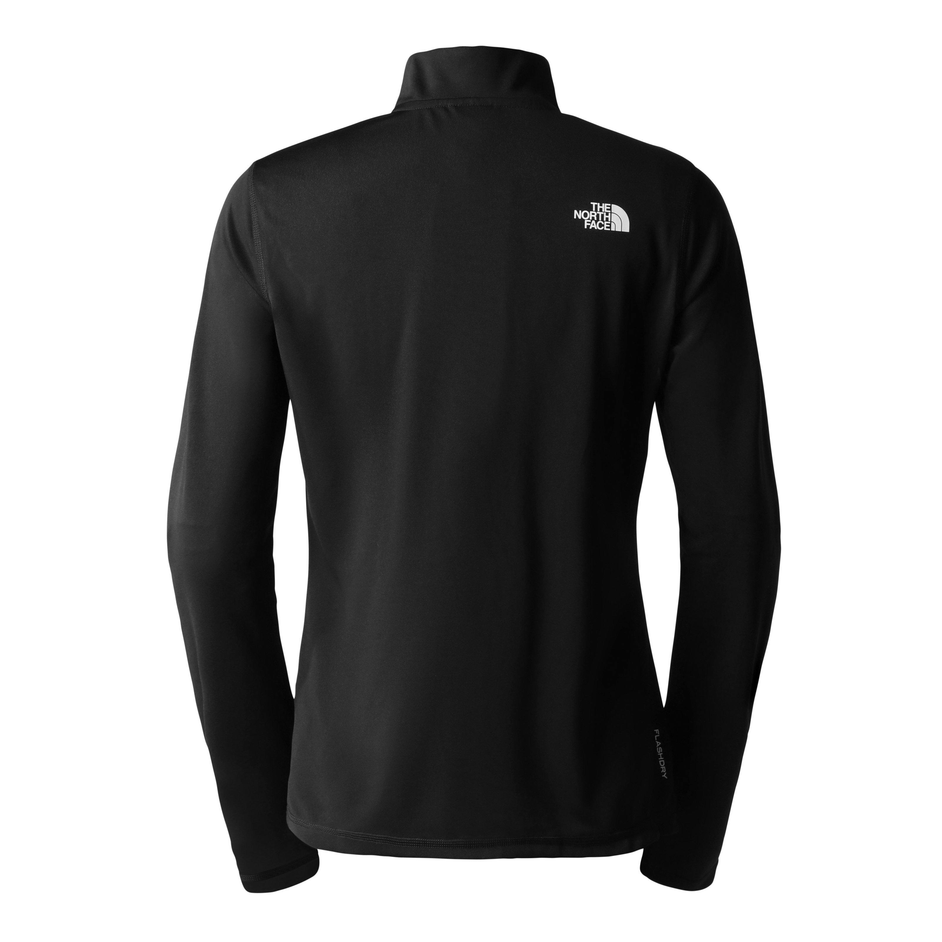 Black JK3 - The North Face - Flex quarter Zip Long-Sleeve Top Womens - 6