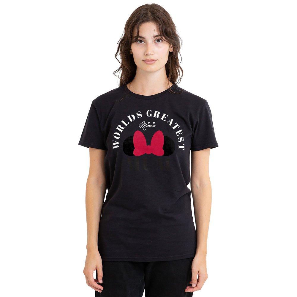 Black - Disney - Minnie Mouse Mothers Day Worlds Greatest Mum T-S - 1