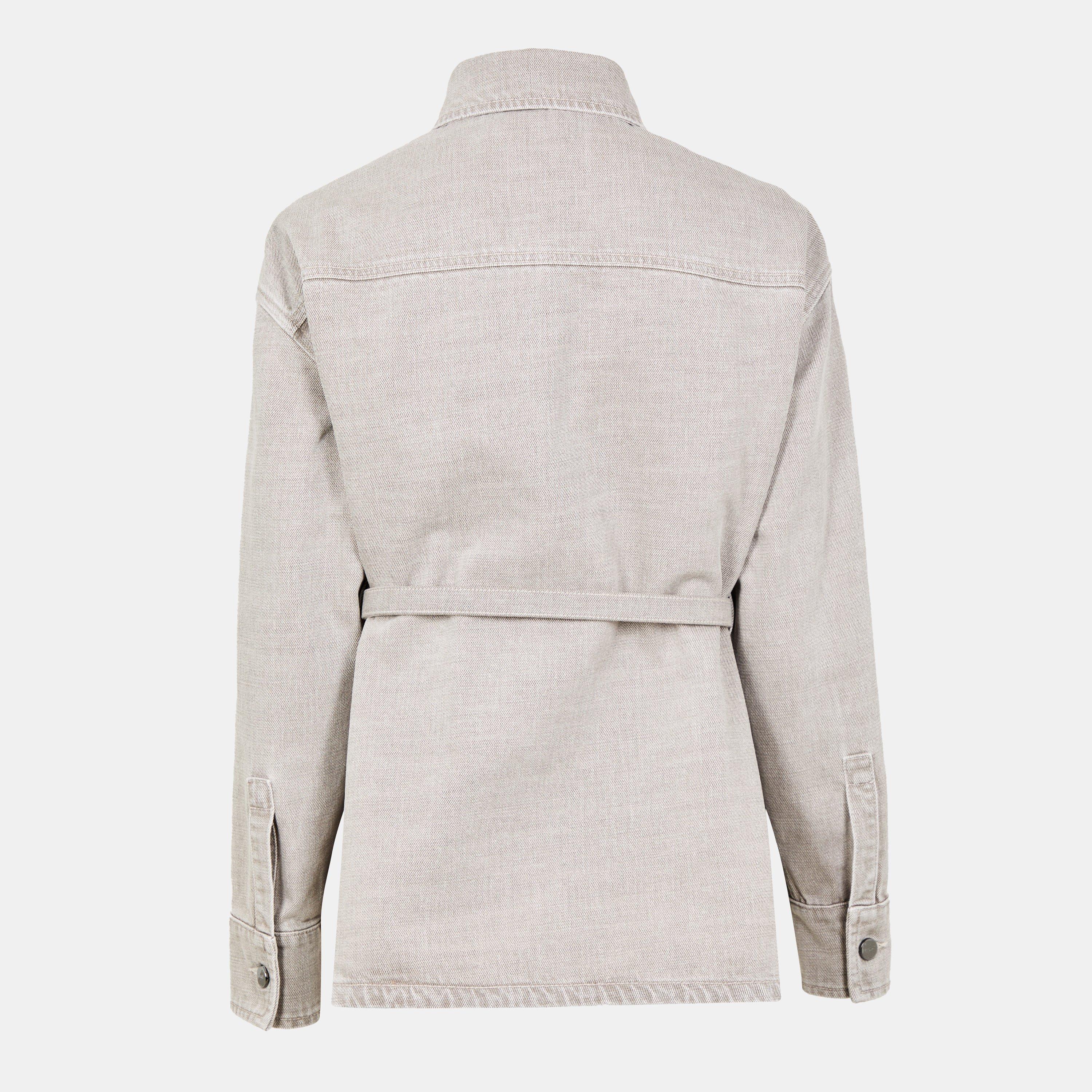 Toffee - Fendi - Women's  Cotton Long Sleeve Denim Jacket - 2