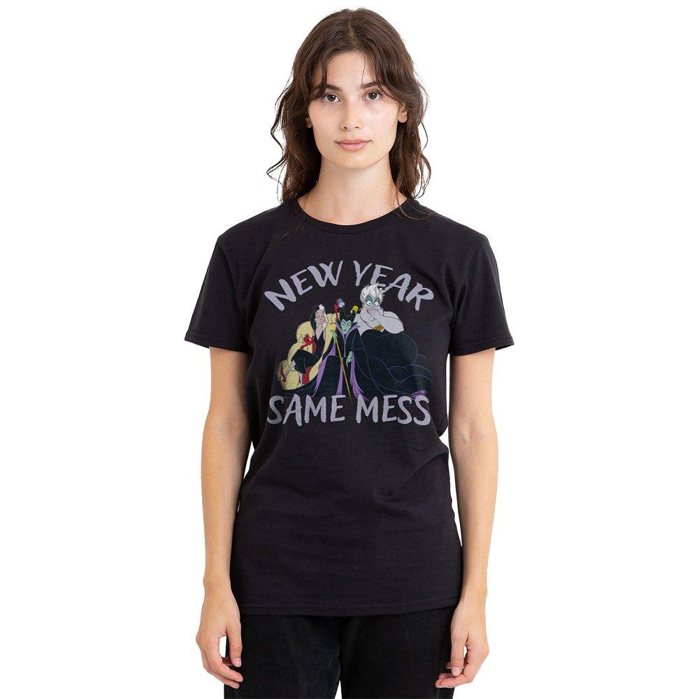 Black - Disney - New Year Same Mess T-Shirt Black - 1
