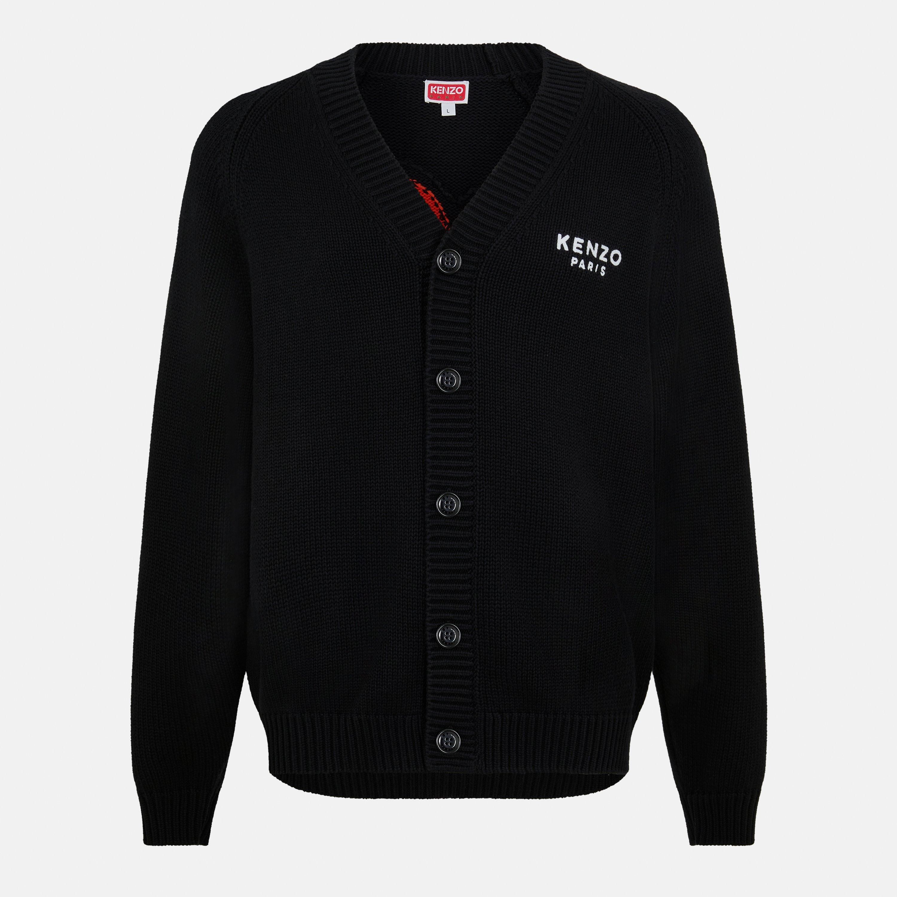 Black 99J - Kenzo - Boke Flower Cardigan - 1