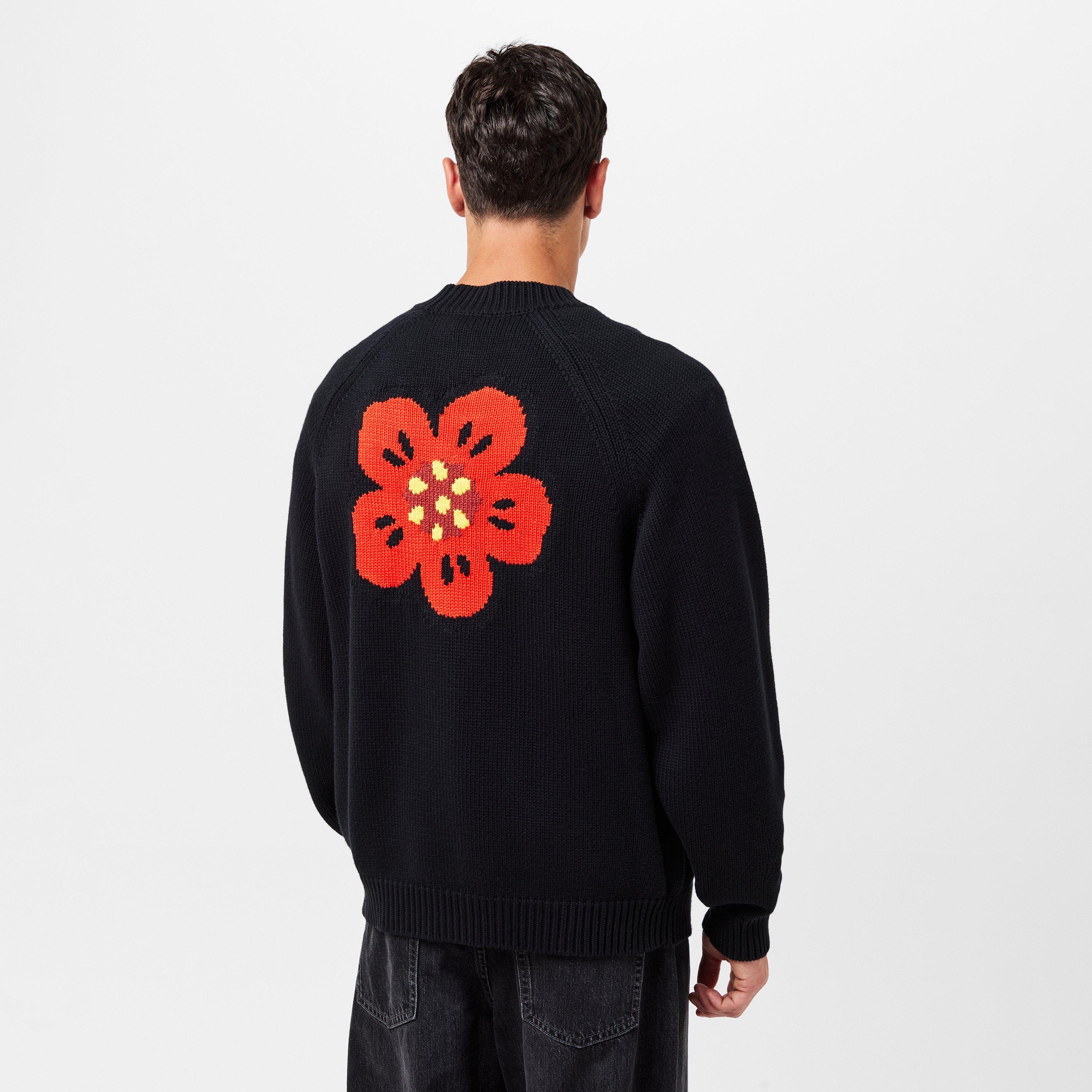 Black 99J - Kenzo - Boke Flower Cardigan - 4