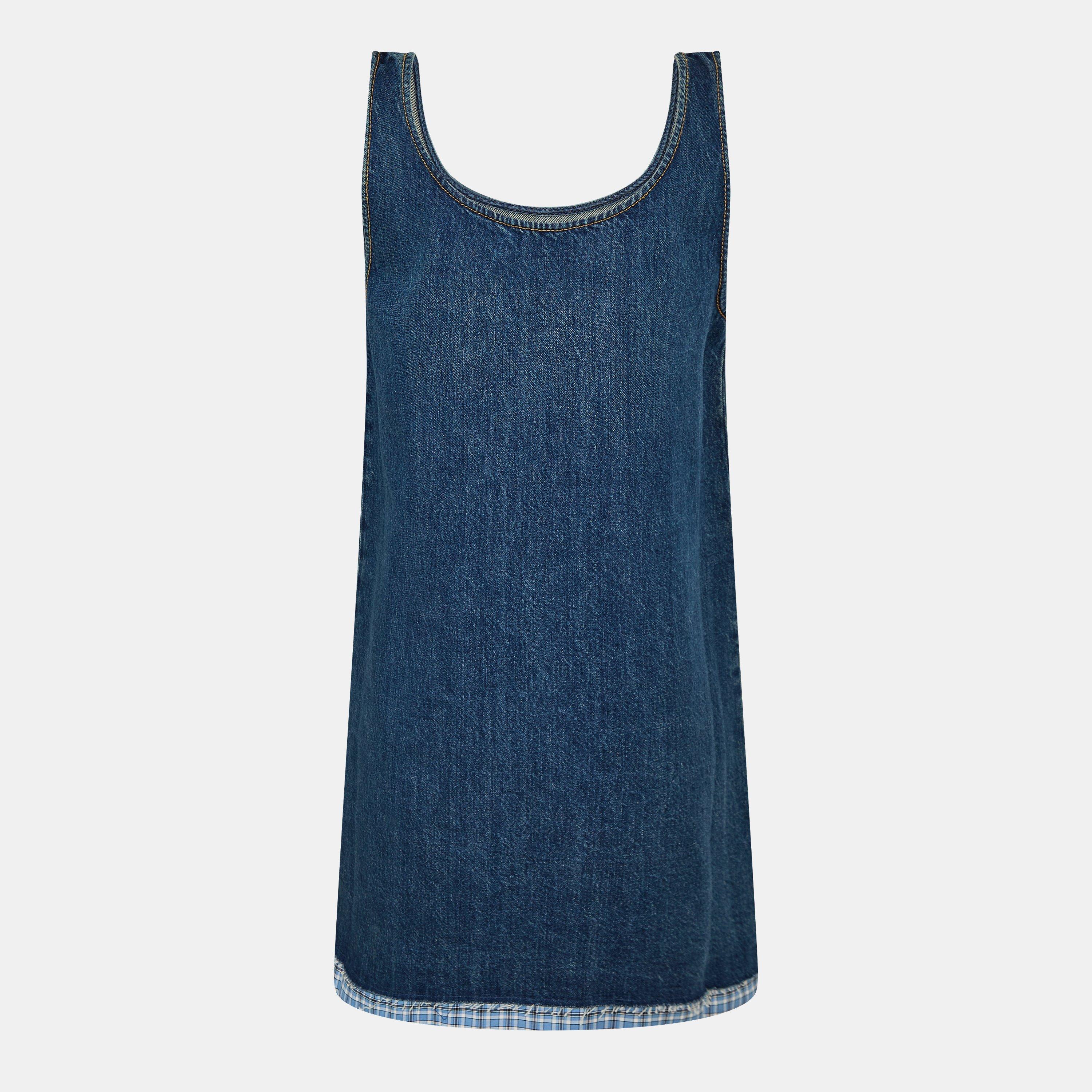 Bleu - Miu Miu - Denim Dress - 2