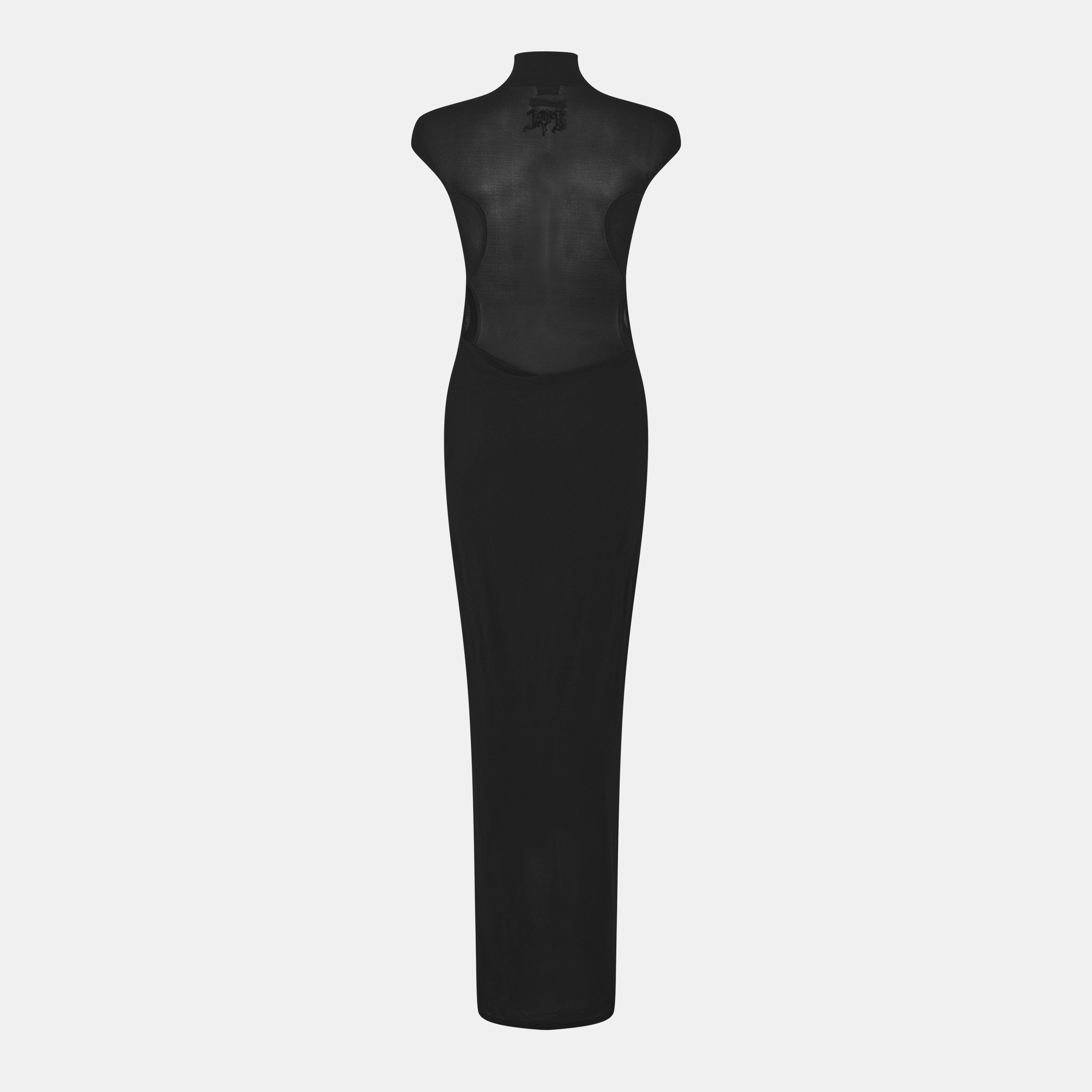 Black - Jean Paul Gaultier - Midi Dress - 2