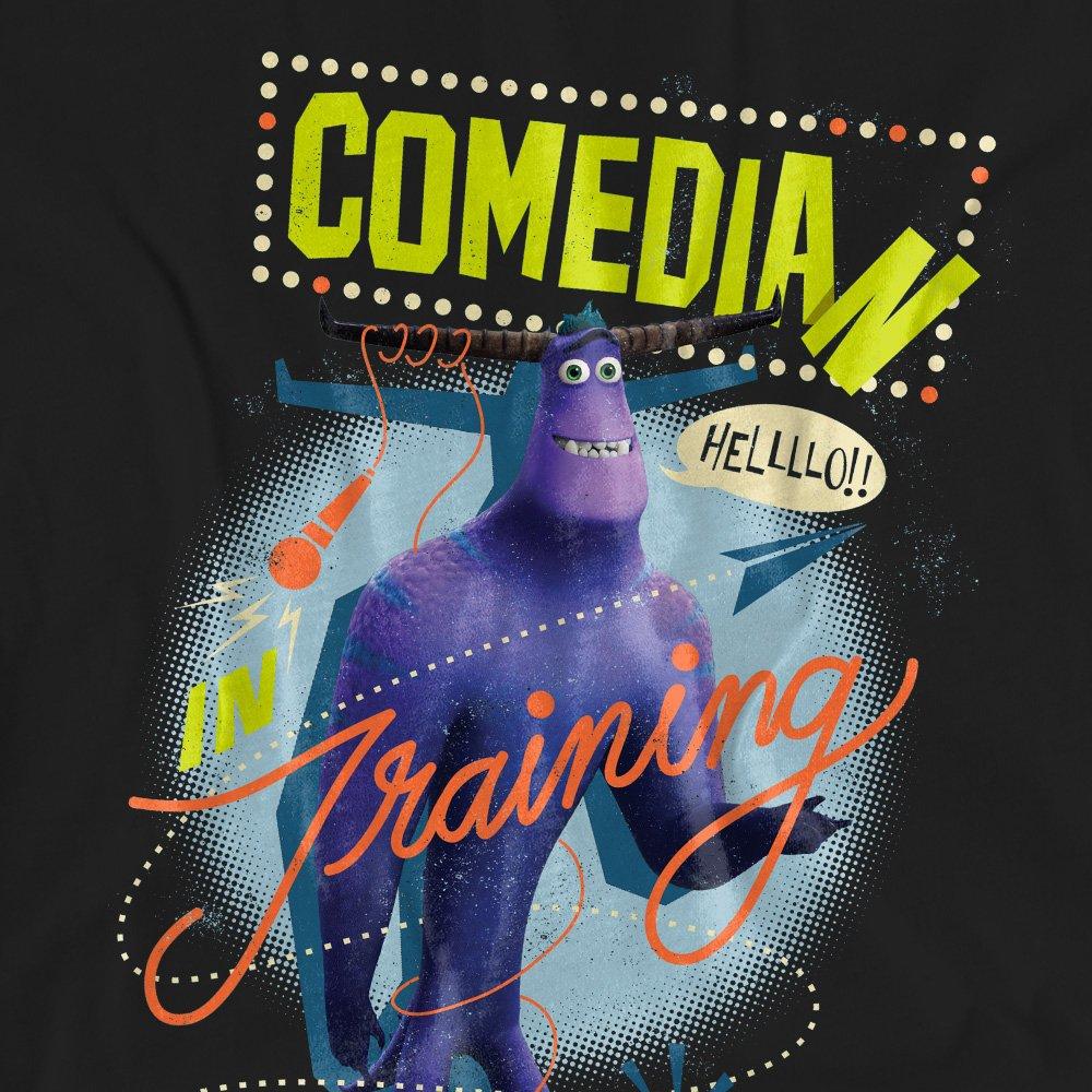 Black - Disney - Monsters At Work Tylor Comedian In Training T-Shi - 2