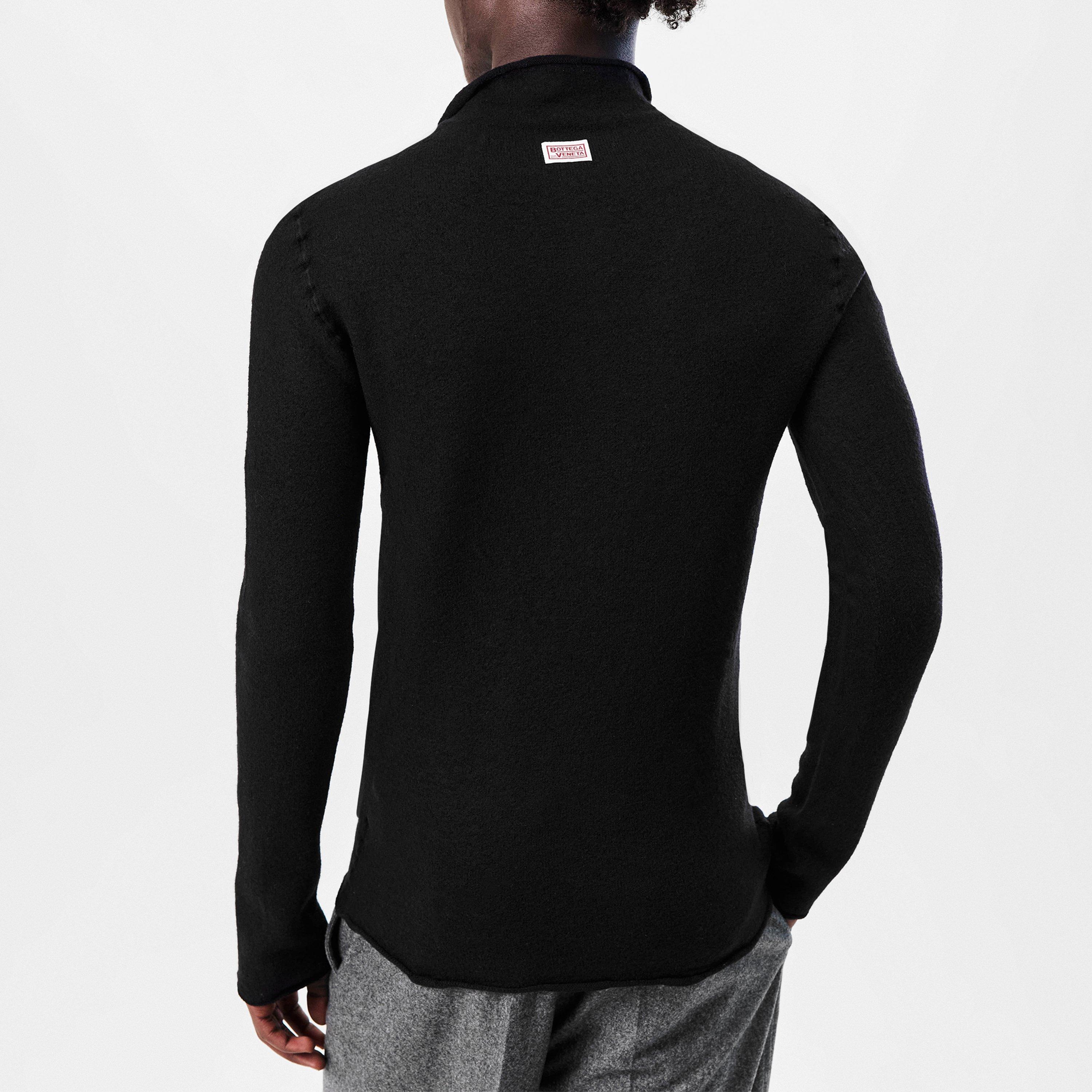 Black - Bottega Veneta - Felted Wool Jumper - 3