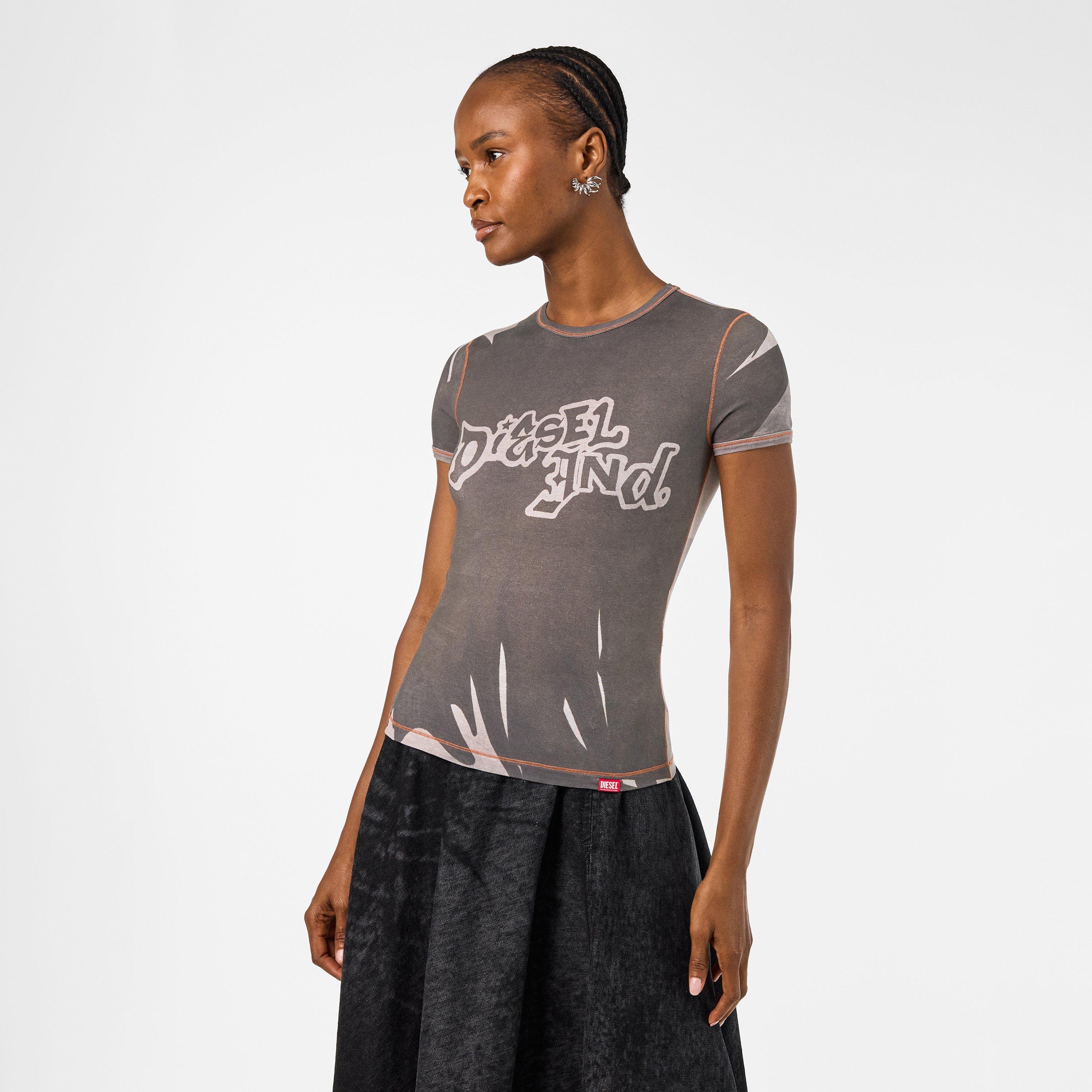 98BA - Diesel - Womens T-Grafi T-shirt - 3