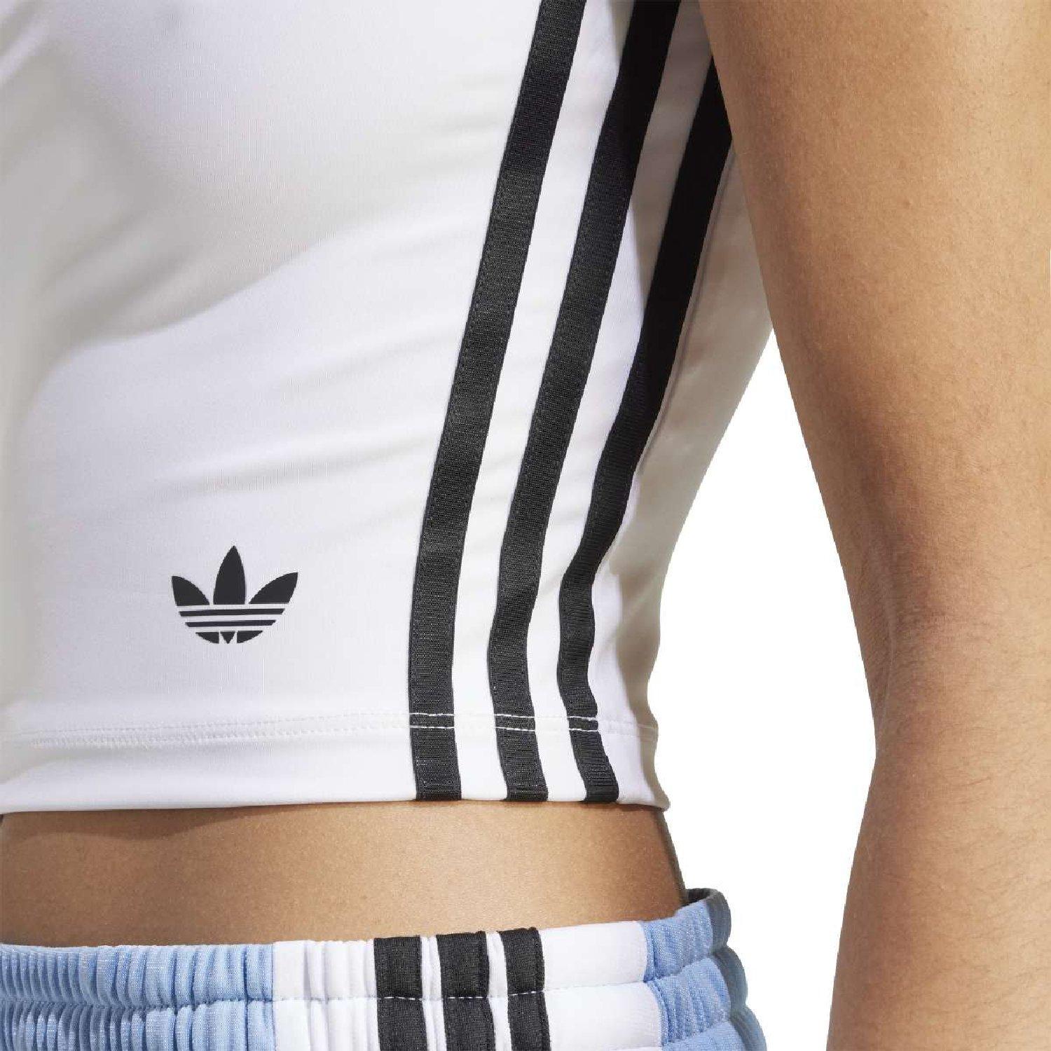 white - adidas Originals - Adidas Adicolor 3S T Ld64 - 6