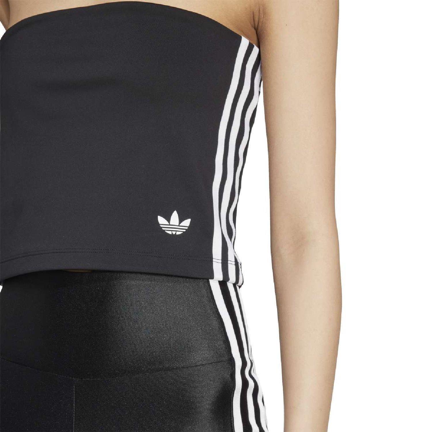 black - adidas Originals - Adidas Adicolor 3S T Ld64 - 6
