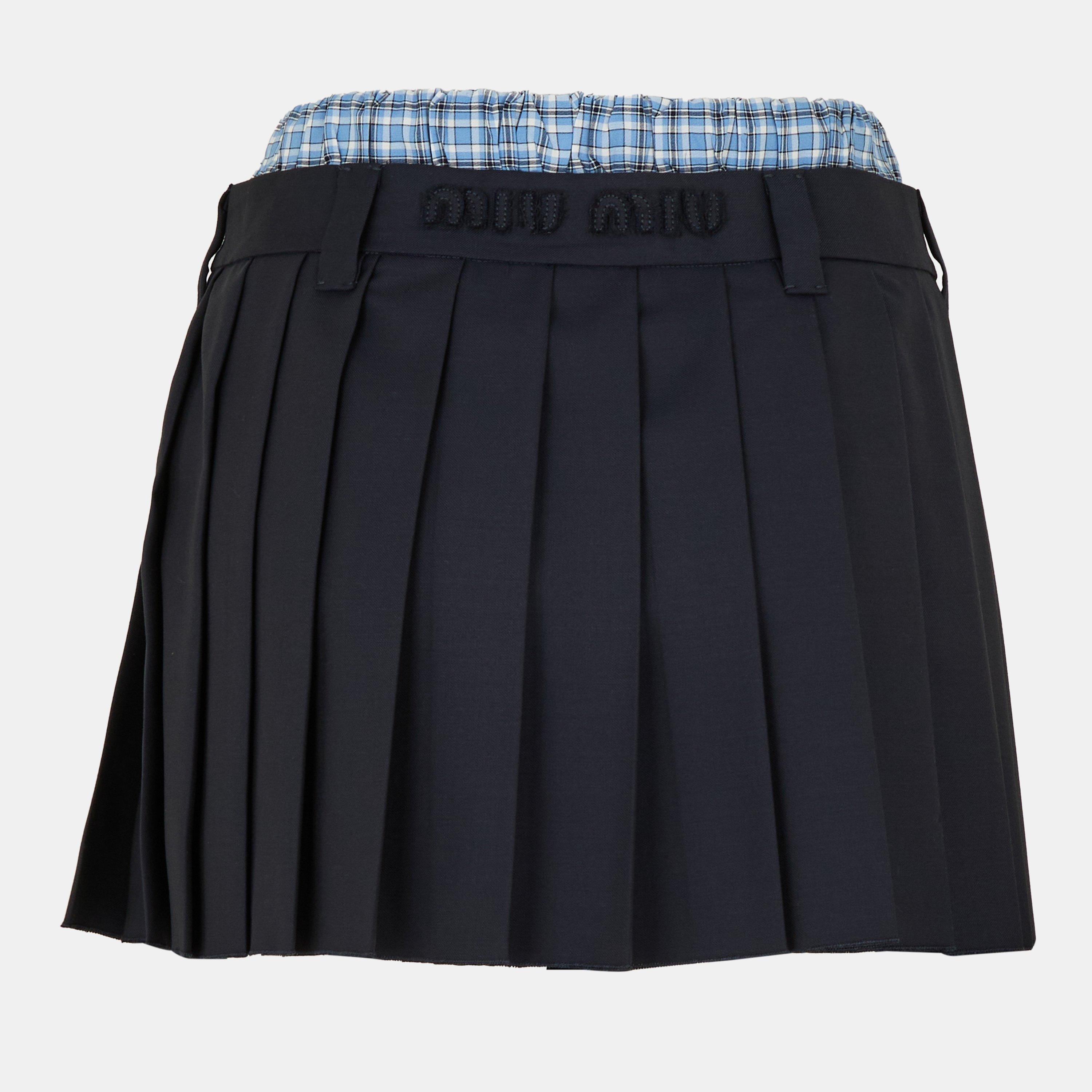 スカート MIU MIU Pleated Skirt Miu Miu | Pleated Skirt | Mini Skirts | Cruise Fashion