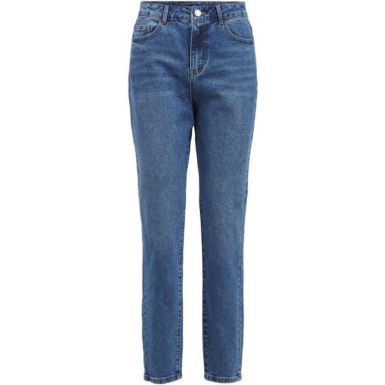 Bleu moyen - Vila - Mommie jeans Cool - 1