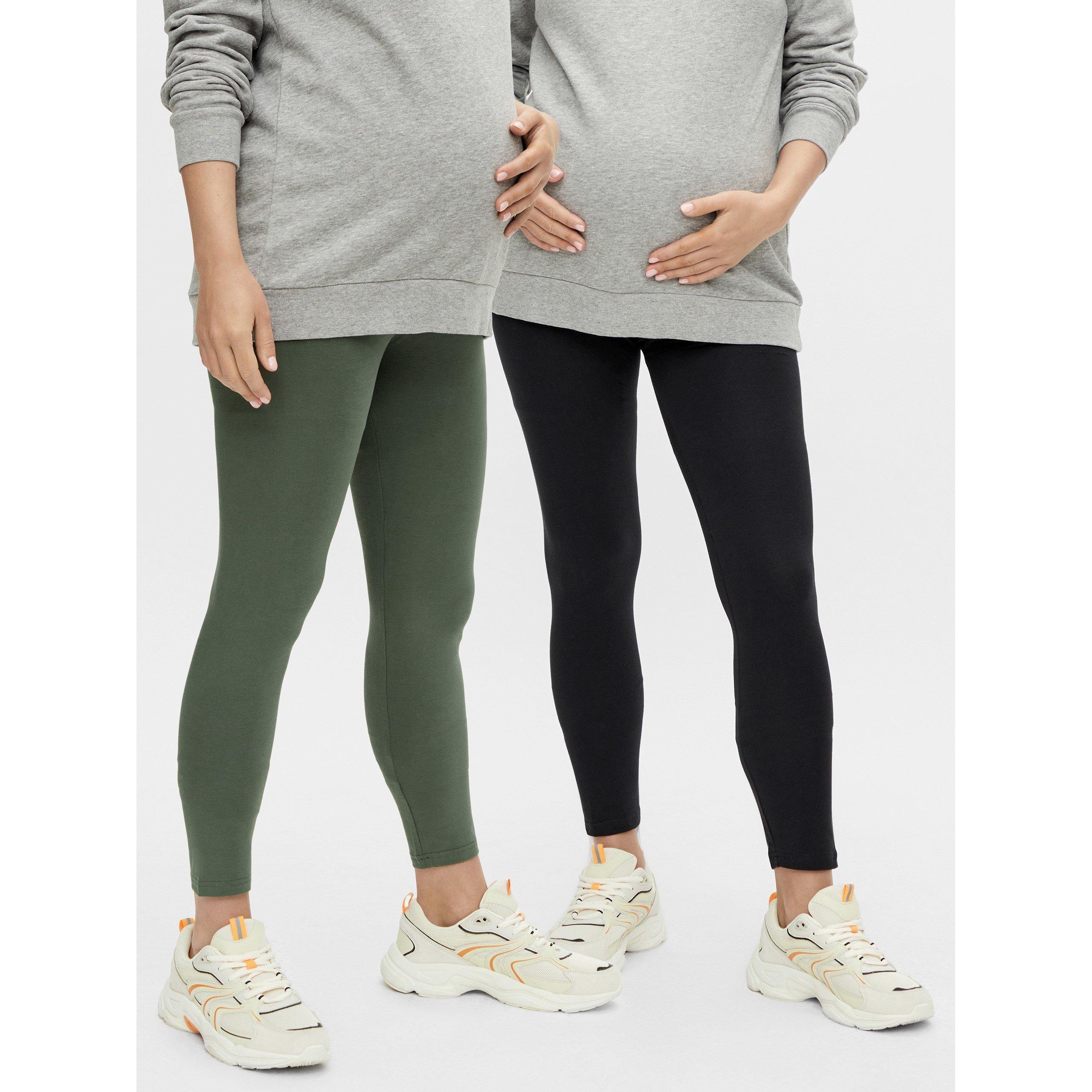 Black/Thyme - Mamalicious - Women's Leggings - 1