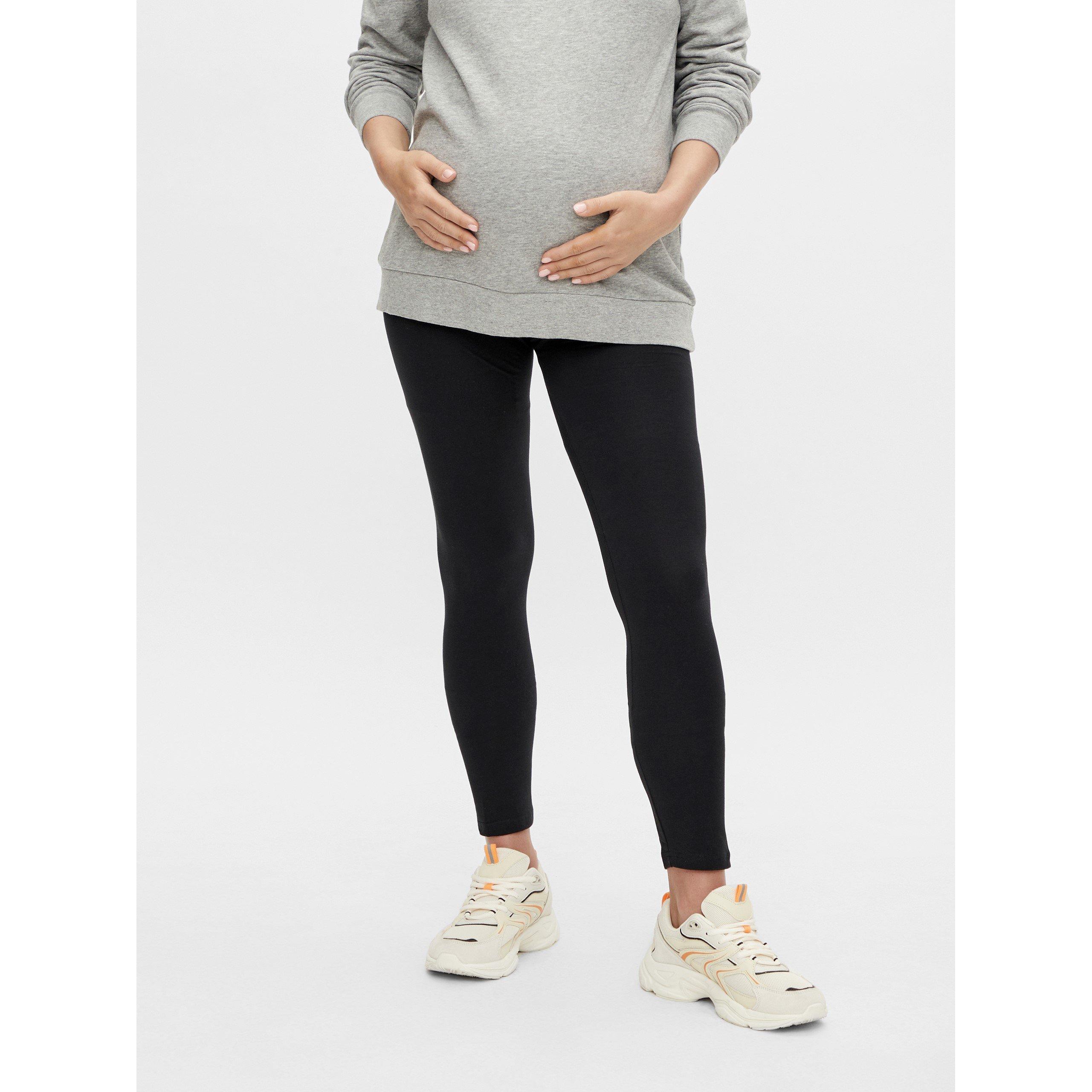 Zwart/Tijm - Mamalicious - Women's Leggings - 2